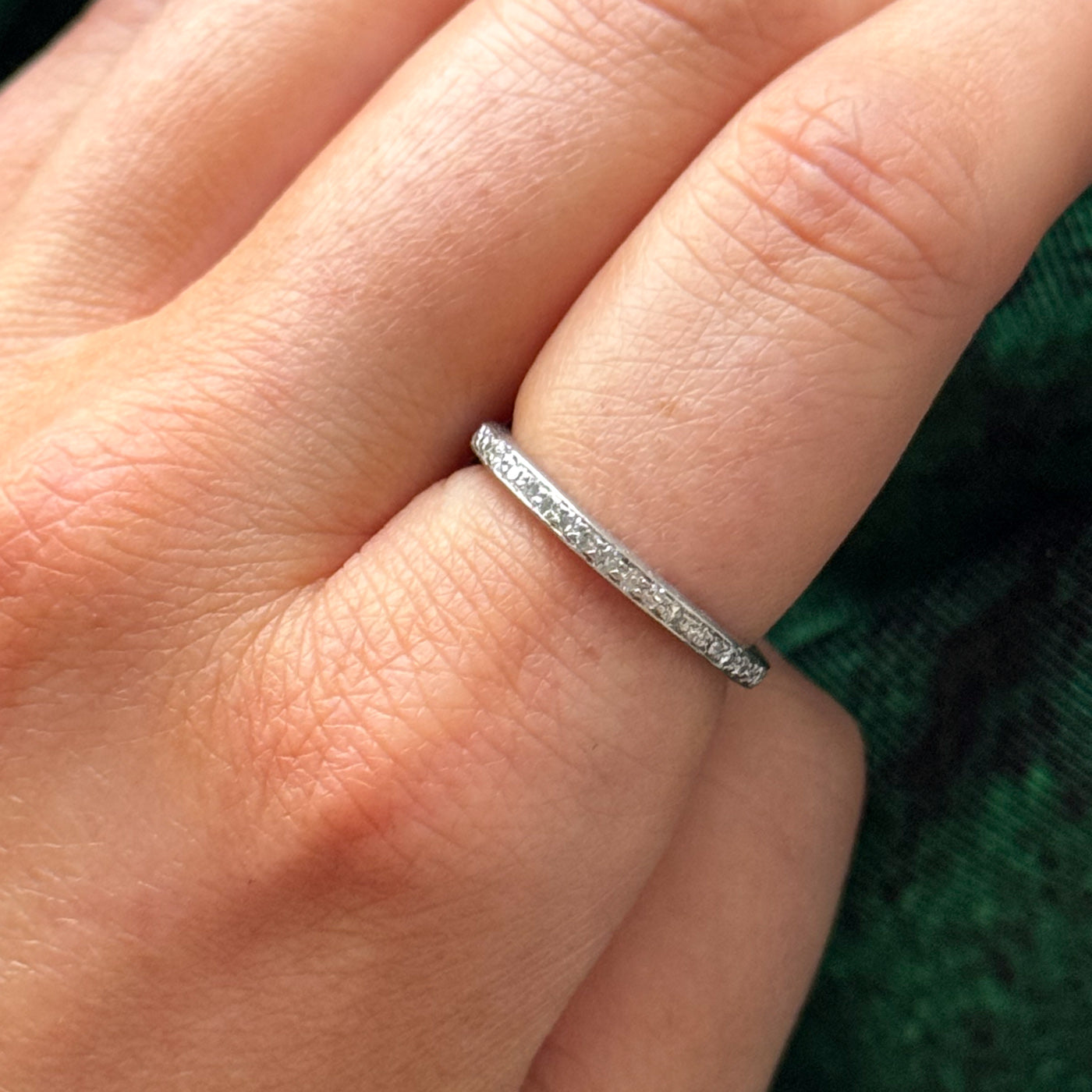 Vintage Diamond Eternity Ring | 0.50ctw | SZ 7.25 |