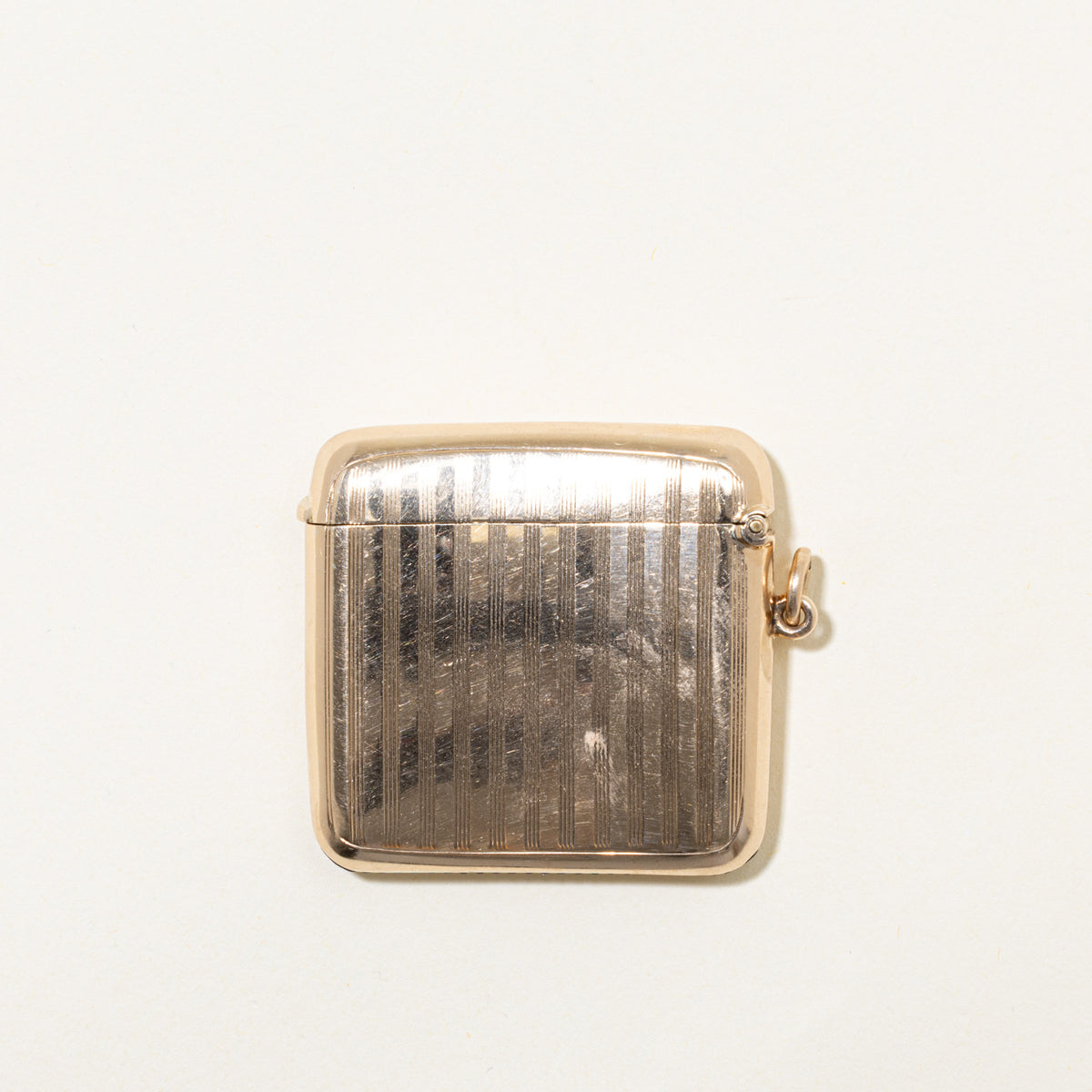 1911 Chester 9k Engraved Matchbox Holder with Striker