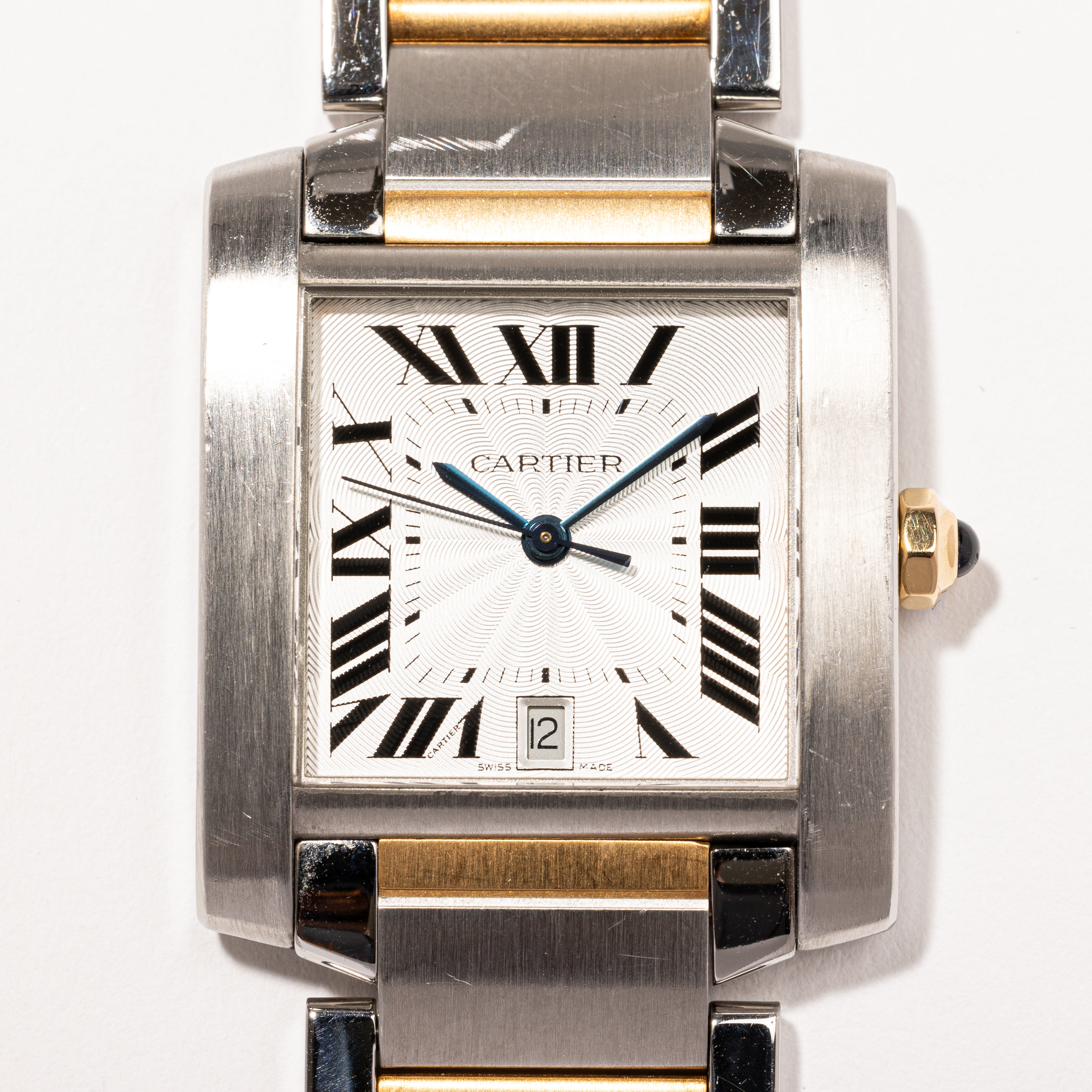 Cartier' Tank Francaise 2302 Watch | Yellow Gold and Stainless Steel |