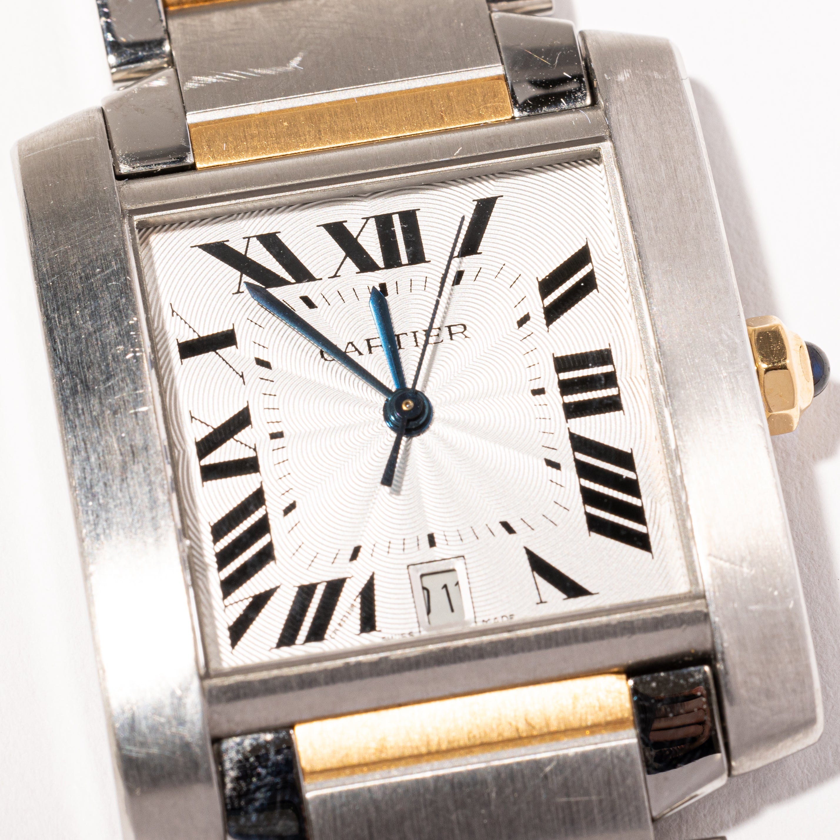 Cartier' Tank Francaise 2302 Watch | Yellow Gold and Stainless Steel |