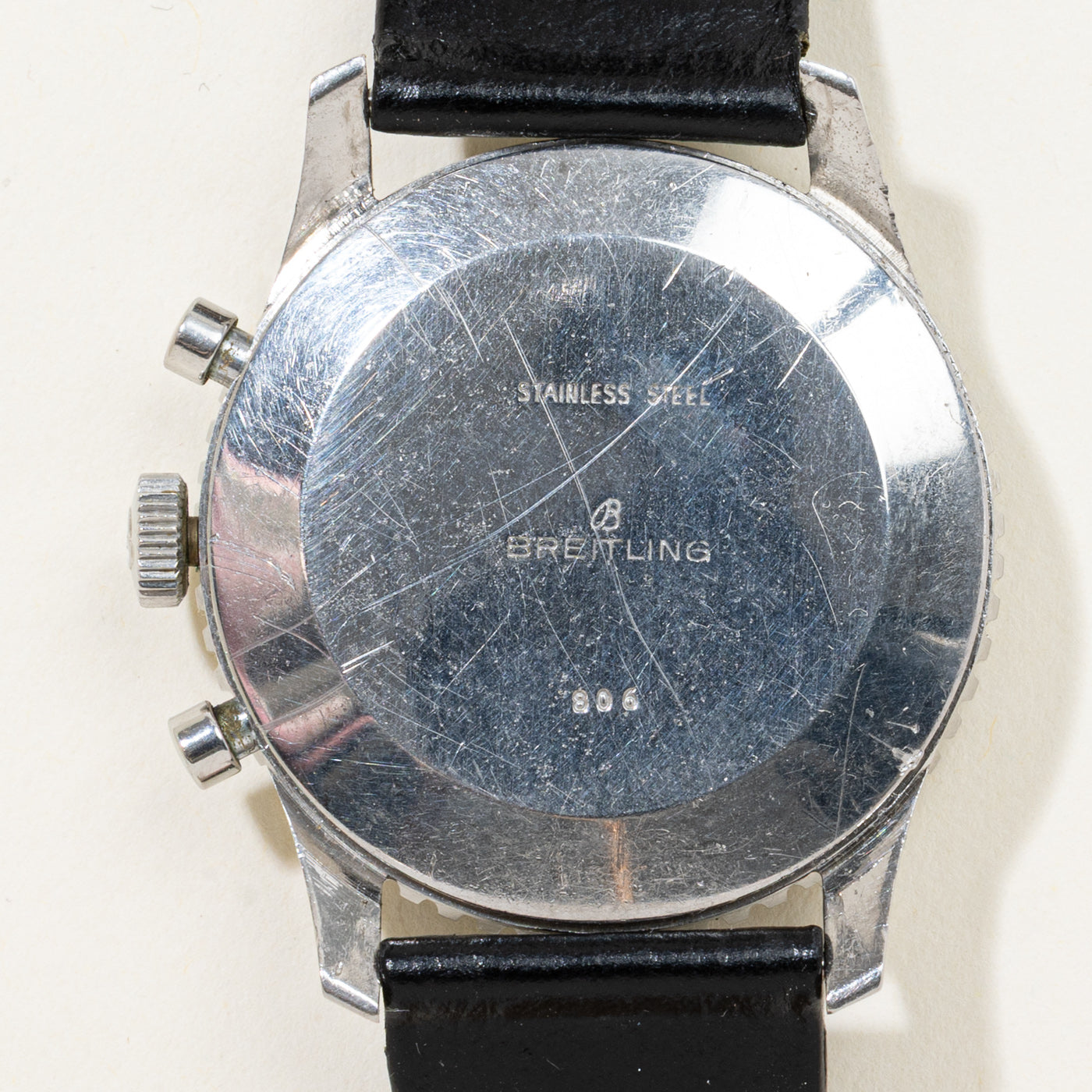 'Breitling' 1963 Stainless Steel Twin Jets Navitimer 806 Watch | 7.5-9.5" |