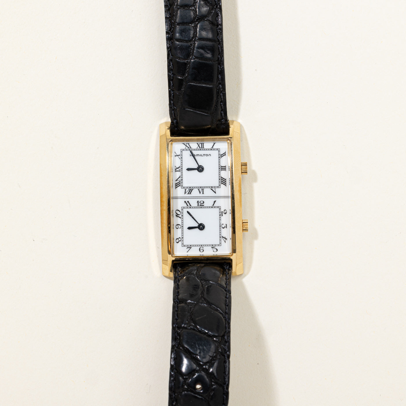 ***REGARDEZ la montre double face « Hamilton » | 8,5" | 