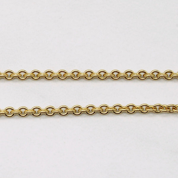 'Alex Sepkus' Pathway Pendant Sapphire & Diamond 18k  Necklace | 0.32ctw, 0.09ctw | 18