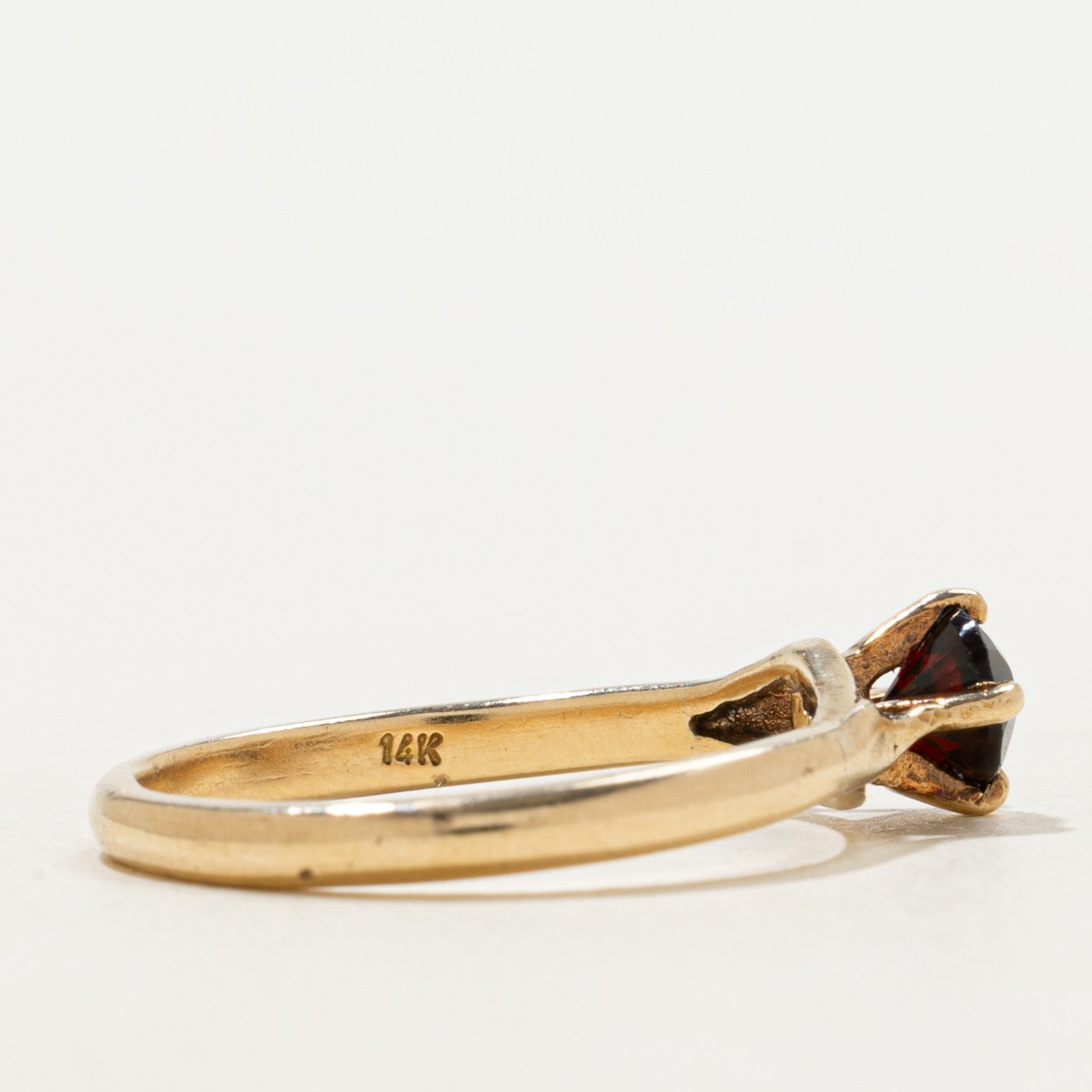 14K Ring with Garnet