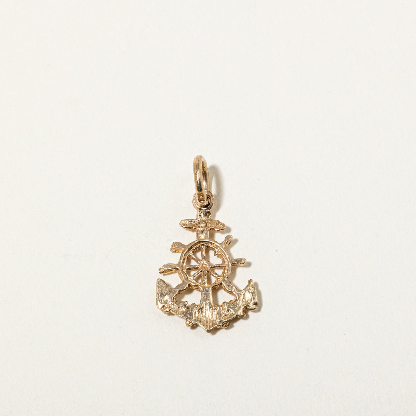 10k Yellow Gold Openwork Nautical Charm