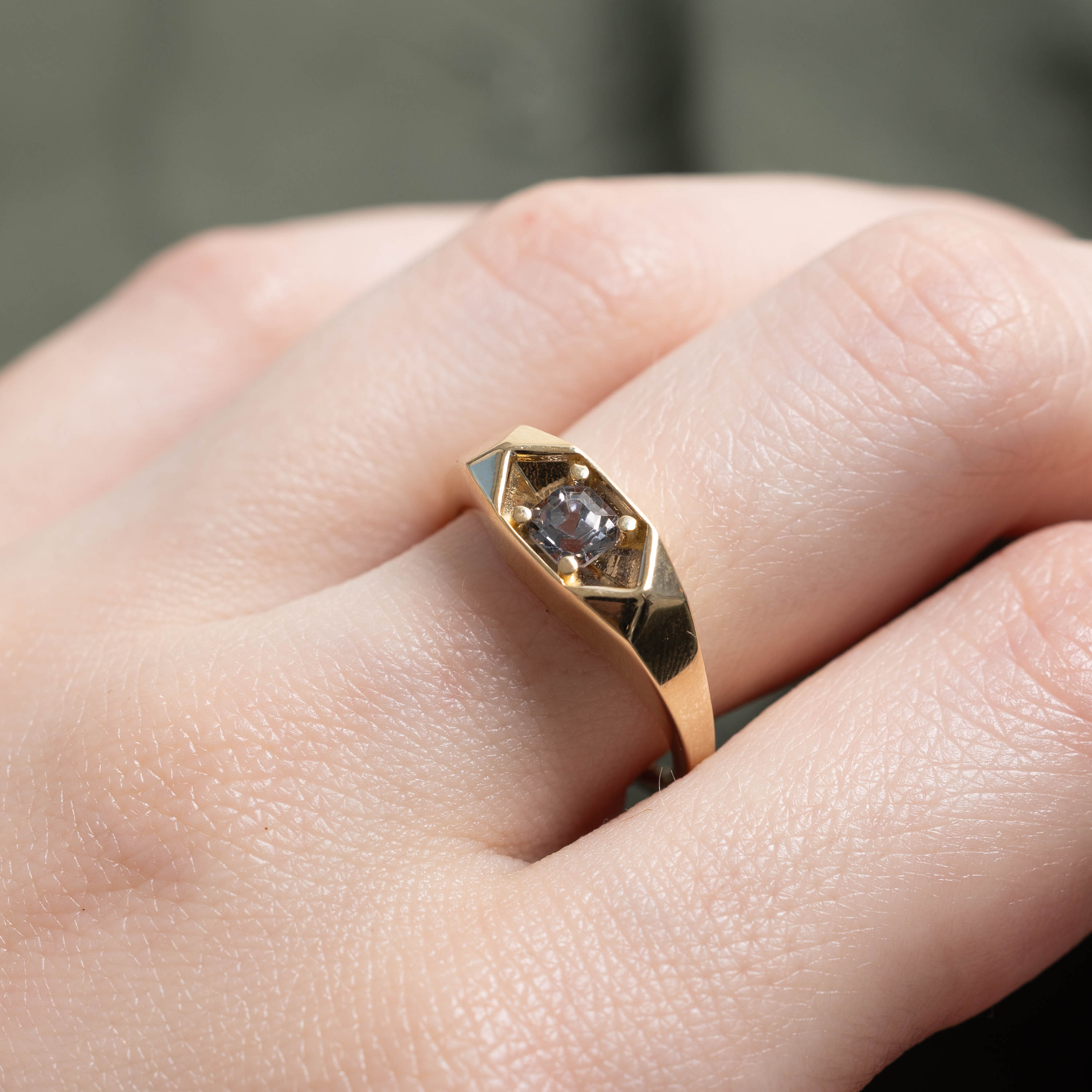 '100 Ways' 14k Spinel Signet Ring | 0.51ct | SZ 7.25