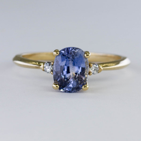 '100 Ways' Diamond Accented Ceylon Sapphire Ring  | 1.89 ctw | SZ 6.75 |