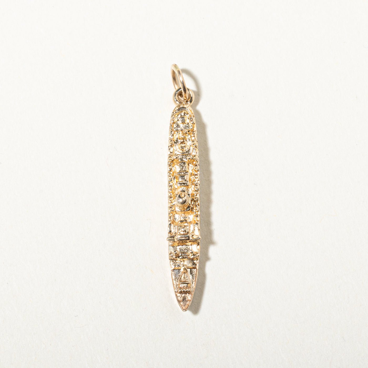 1973 Birmingham Yellow Gold "Arcadia" Ocean Liner Charm