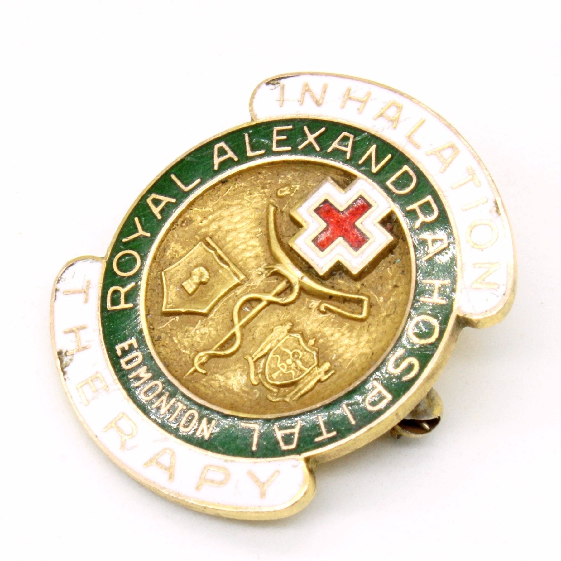 'Birks' 10k Yellow Gold Royal Alexander Hospital Pin - 100 Ways