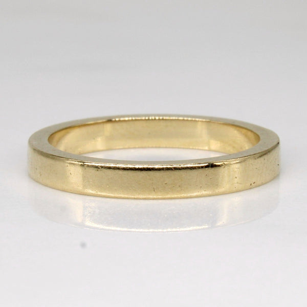 'Birks' 14k Yellow Gold Band | SZ 4.75 |