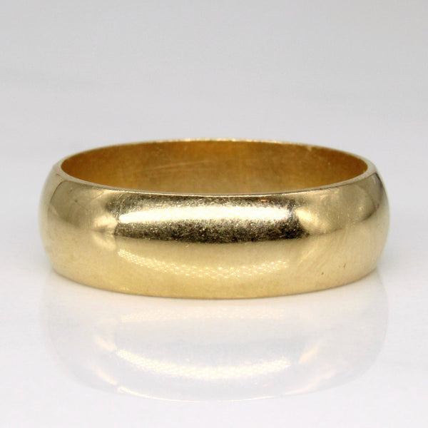 'Birks' 14k Yellow Gold Band | SZ 7.75 |