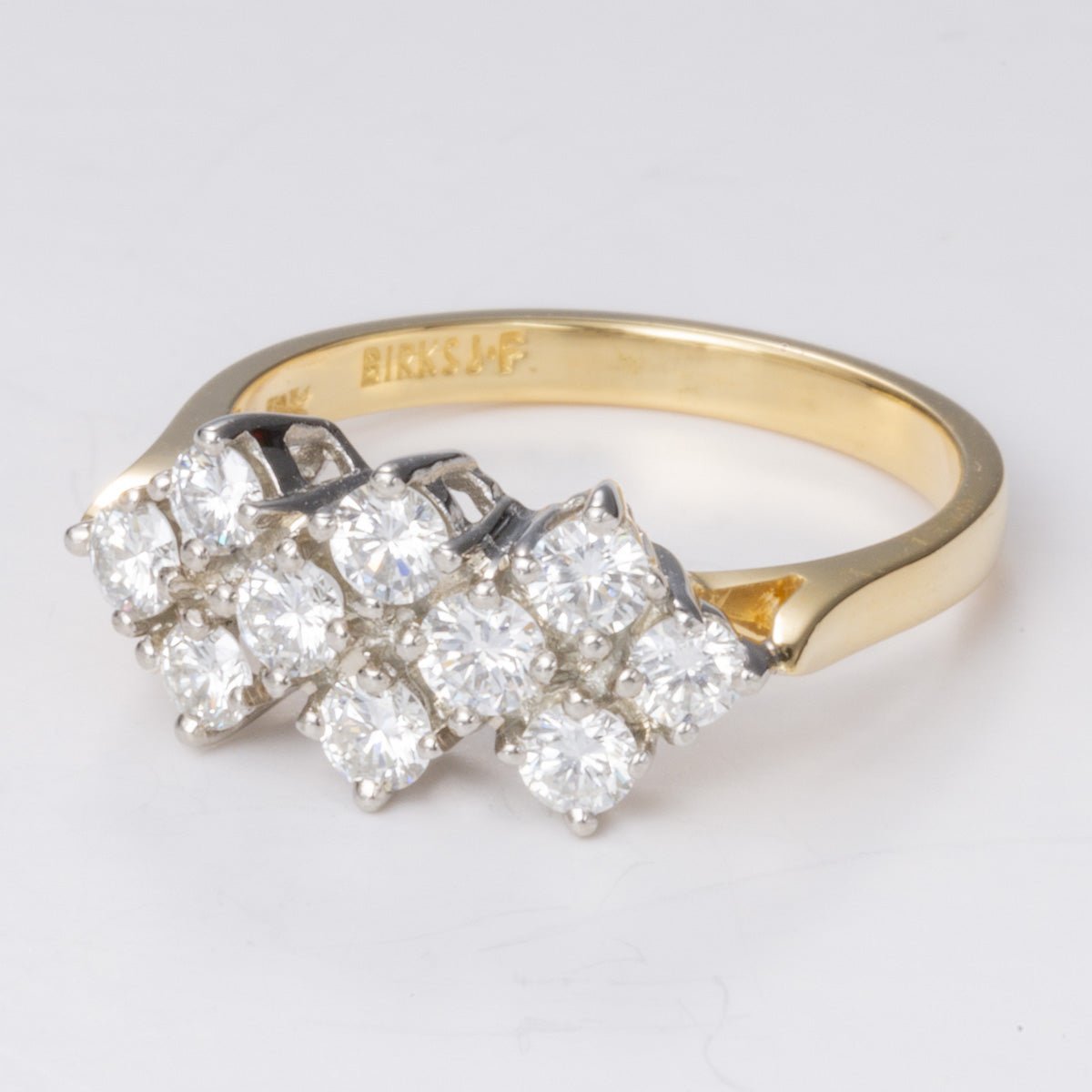 'Birks' 18k Diamond Ring | 0.75 ctw | Sz 6.5 - 100 Ways