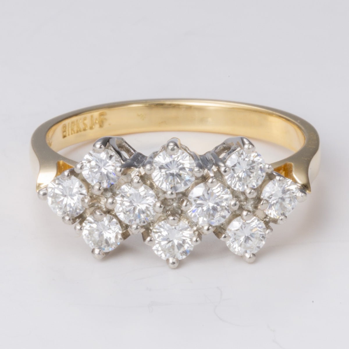 'Birks' 18k Diamond Ring | 0.75 ctw | Sz 6.5 - 100 Ways