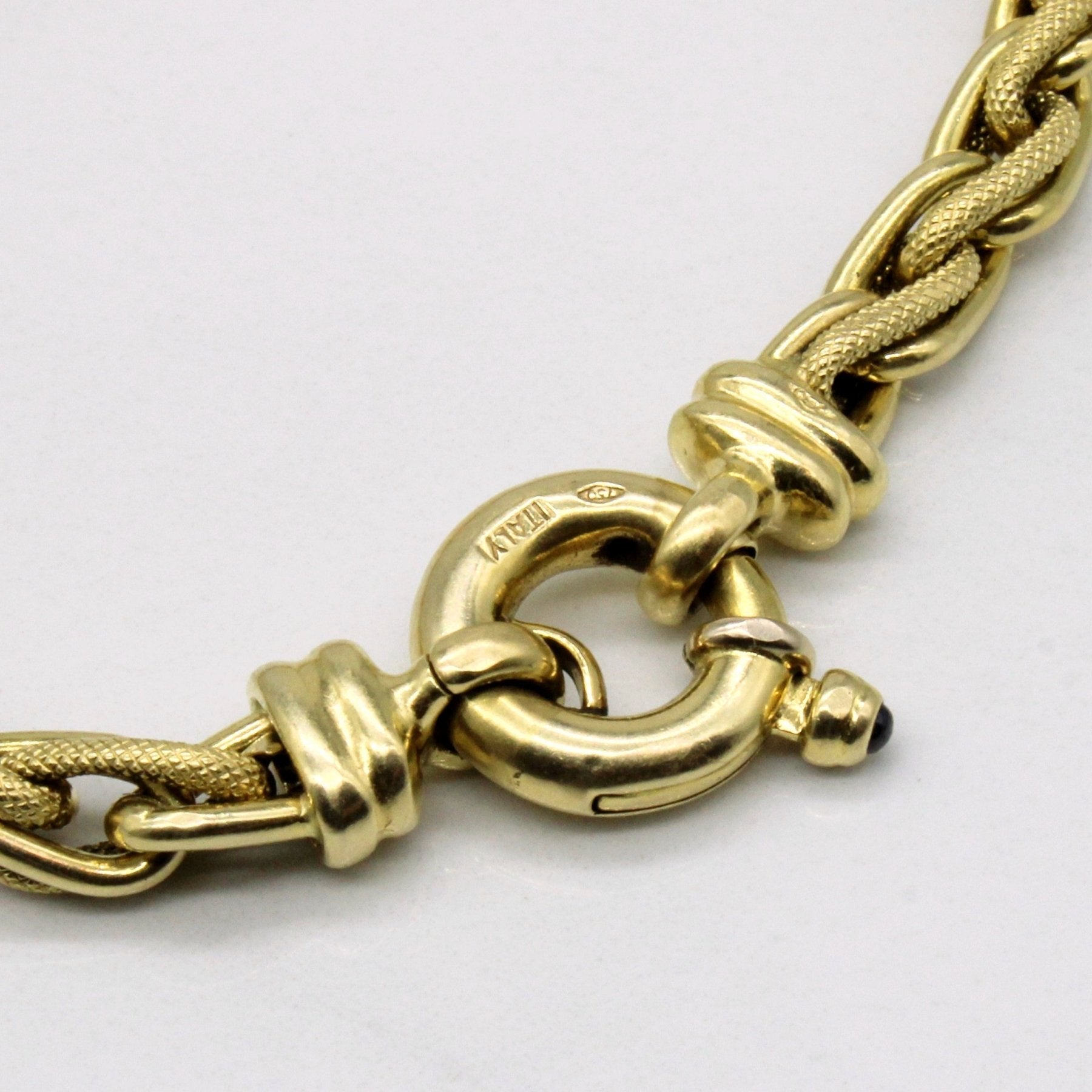 'Birks' 18k Yellow Gold Bracelet | 7.5" | - 100 Ways