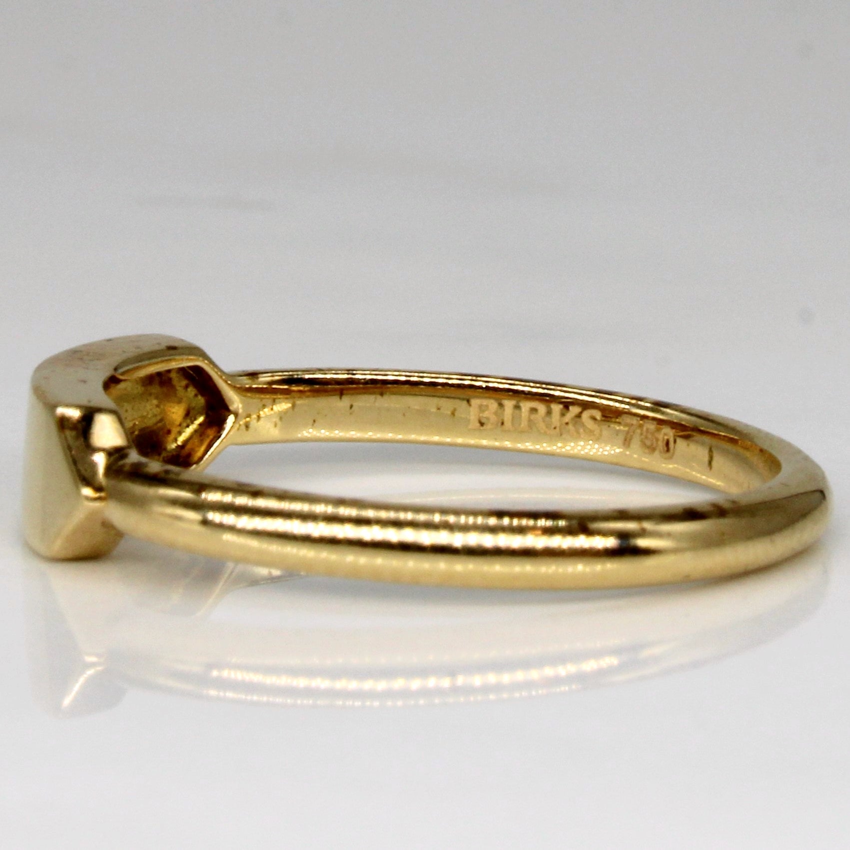 'Birks' 18k Yellow Gold Ring | SZ 7 | - 100 Ways