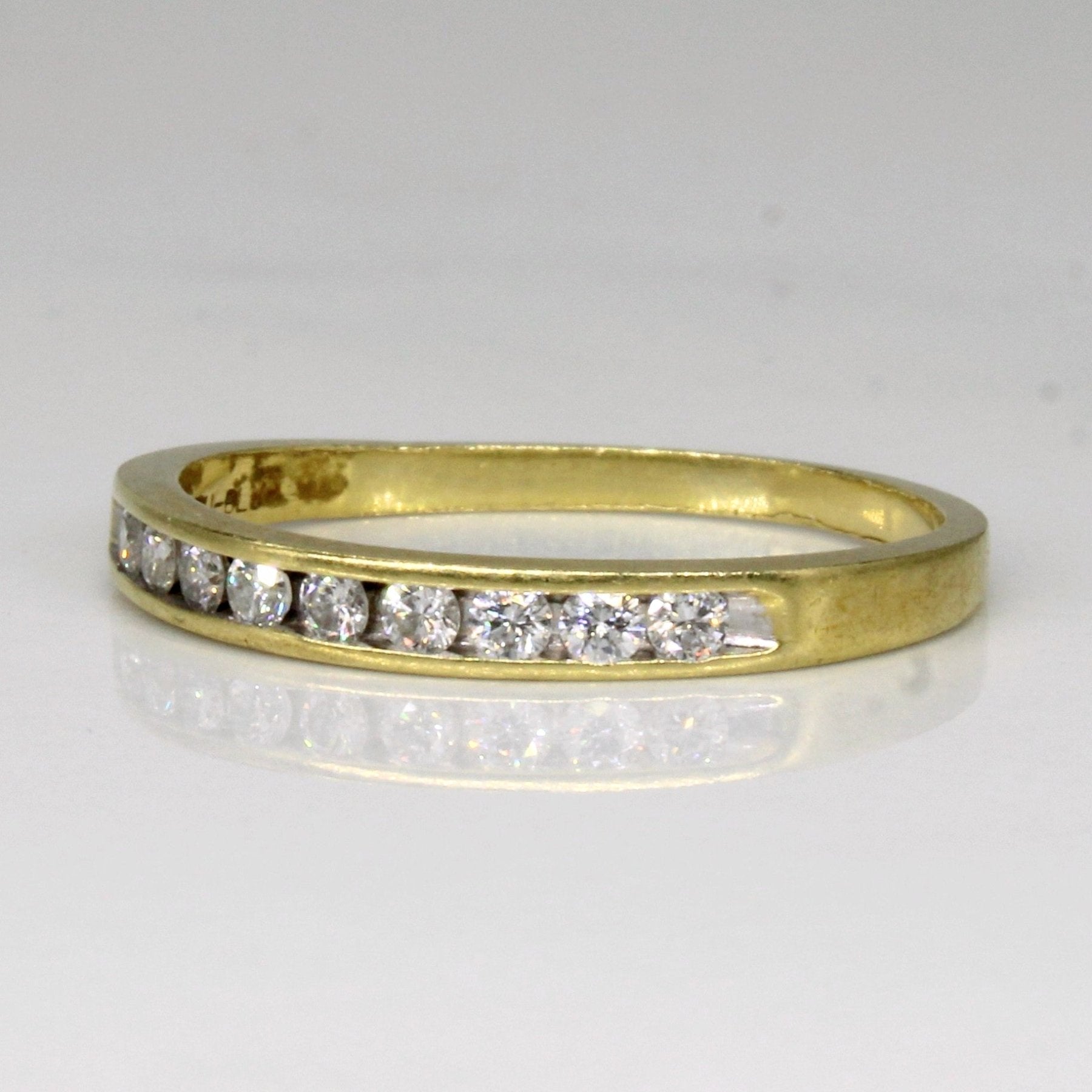 'Birks' Channel Set Diamond Ring | 0.18ctw | SZ 6.25 | - 100 Ways
