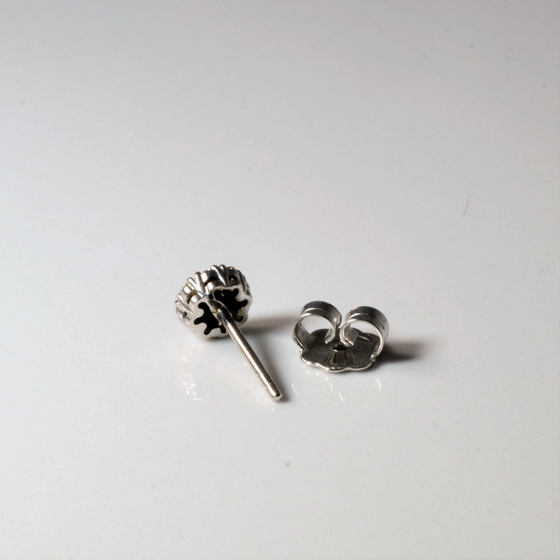 'Birks' Cluster Diamond Stud Earrings | 0.46ctw | - 100 Ways