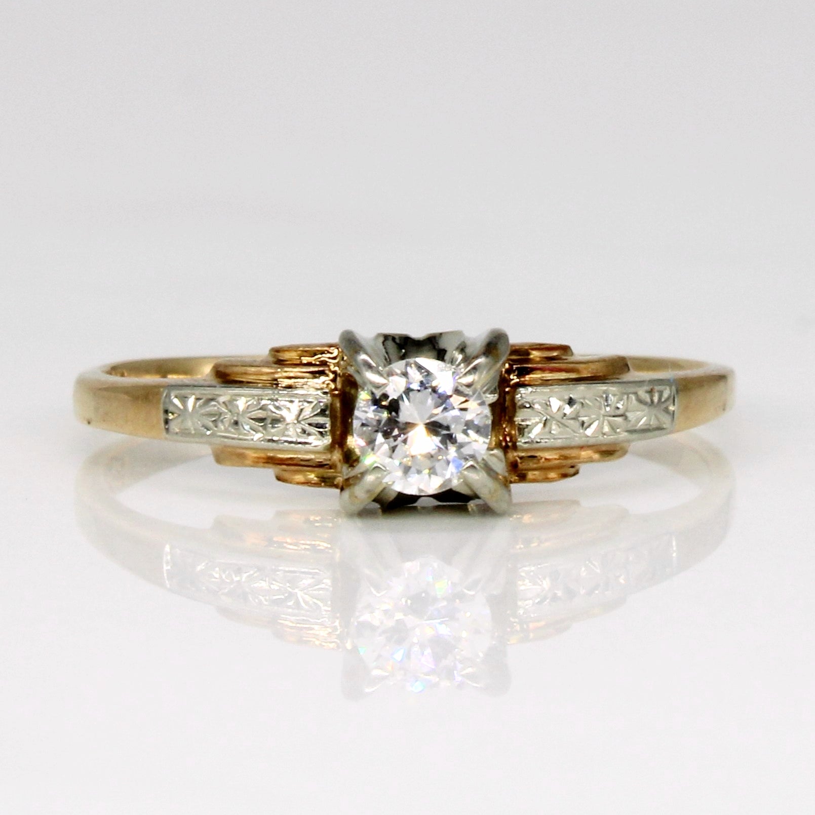 'Birks' Diamond Engagement Ring | 0.17ct | SZ 6.25 | - 100 Ways