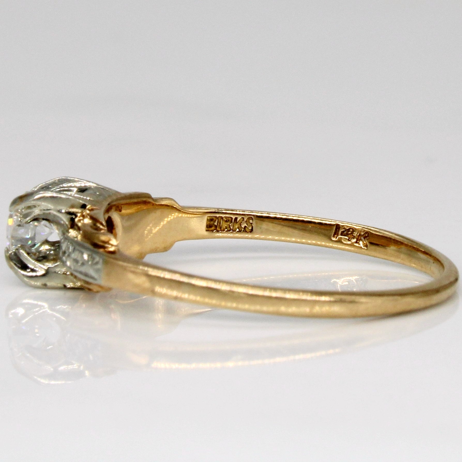 'Birks' Diamond Engagement Ring | 0.17ct | SZ 6.25 | - 100 Ways