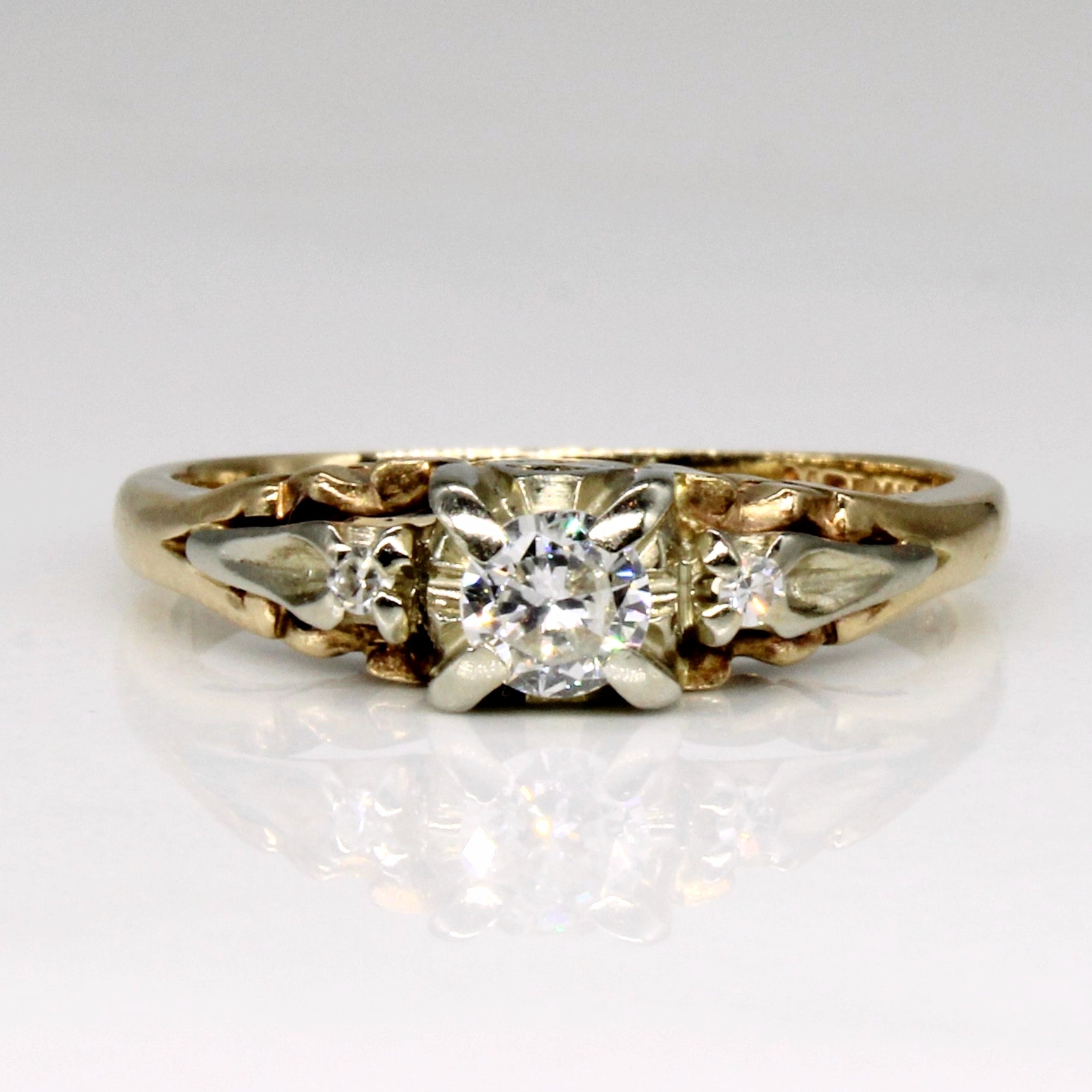 'Birks' Diamond Engagement Ring | 0.22ctw | SZ 6 | - 100 Ways