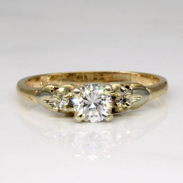 'Birks' Diamond Engagement Ring | 0.40ctw | SZ 6.75 |