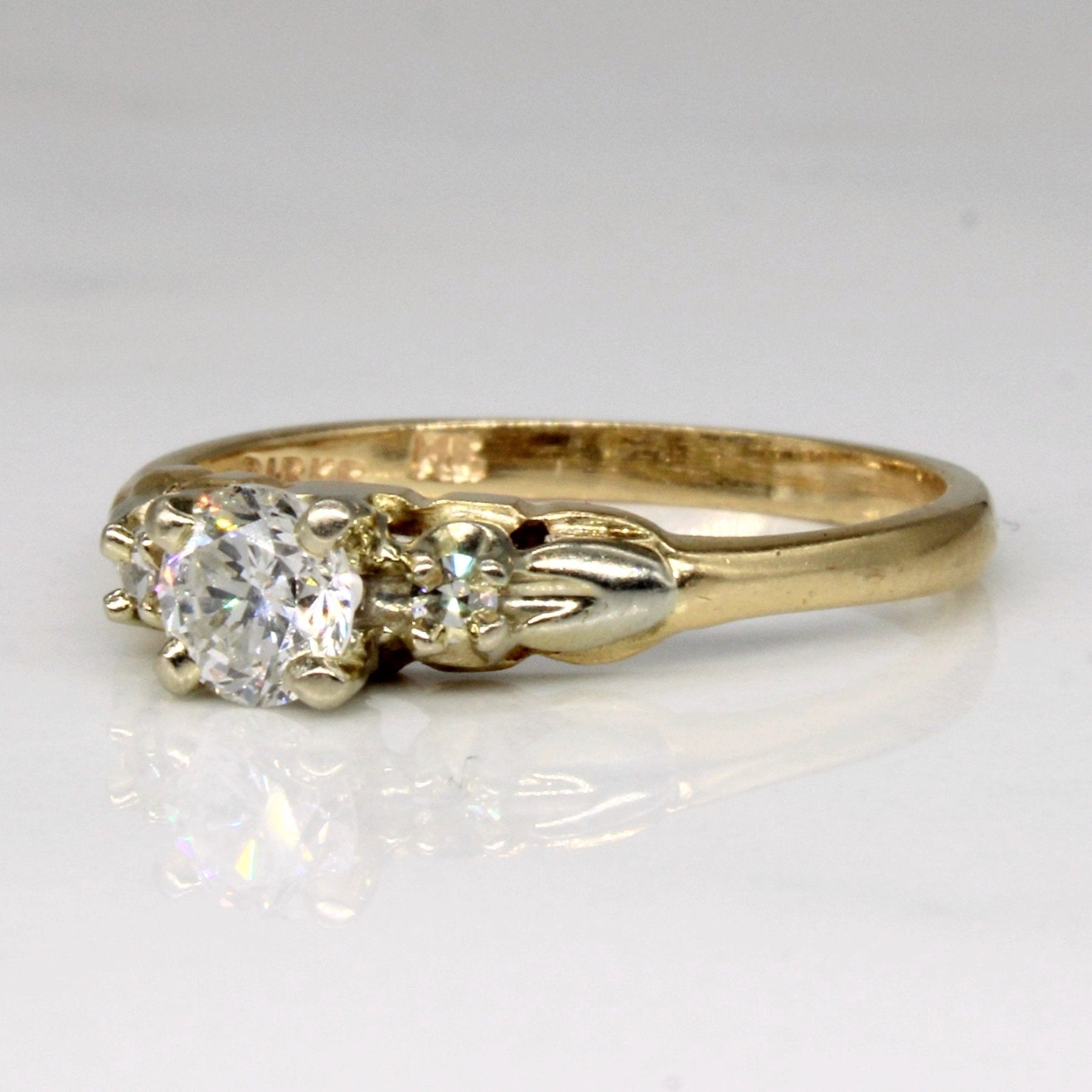 'Birks' Diamond Engagement Ring | 0.40ctw | SZ 6.75 | - 100 Ways