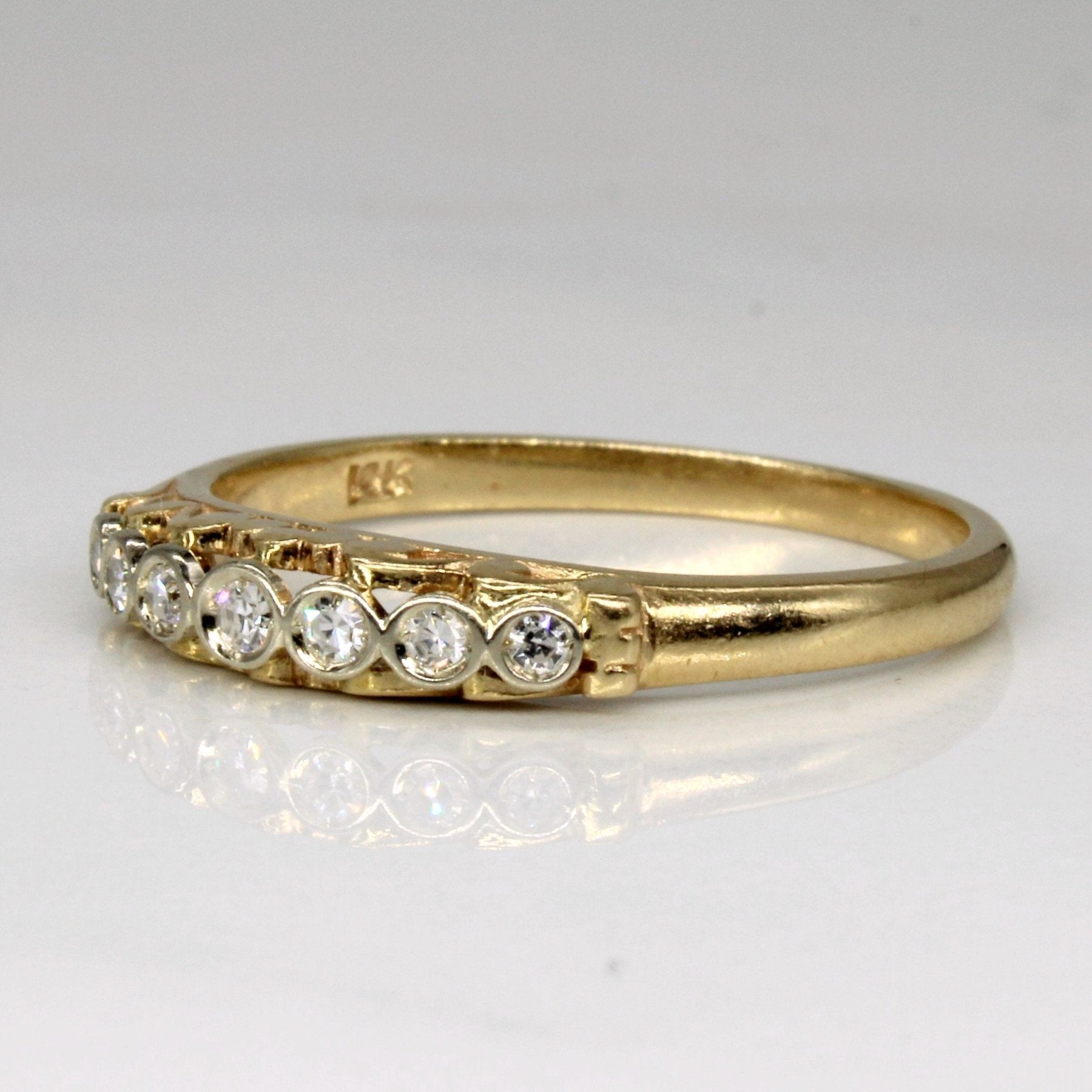 'Birks' High Profile Diamond Ring | 0.12ctw | SZ 9 | - 100 Ways