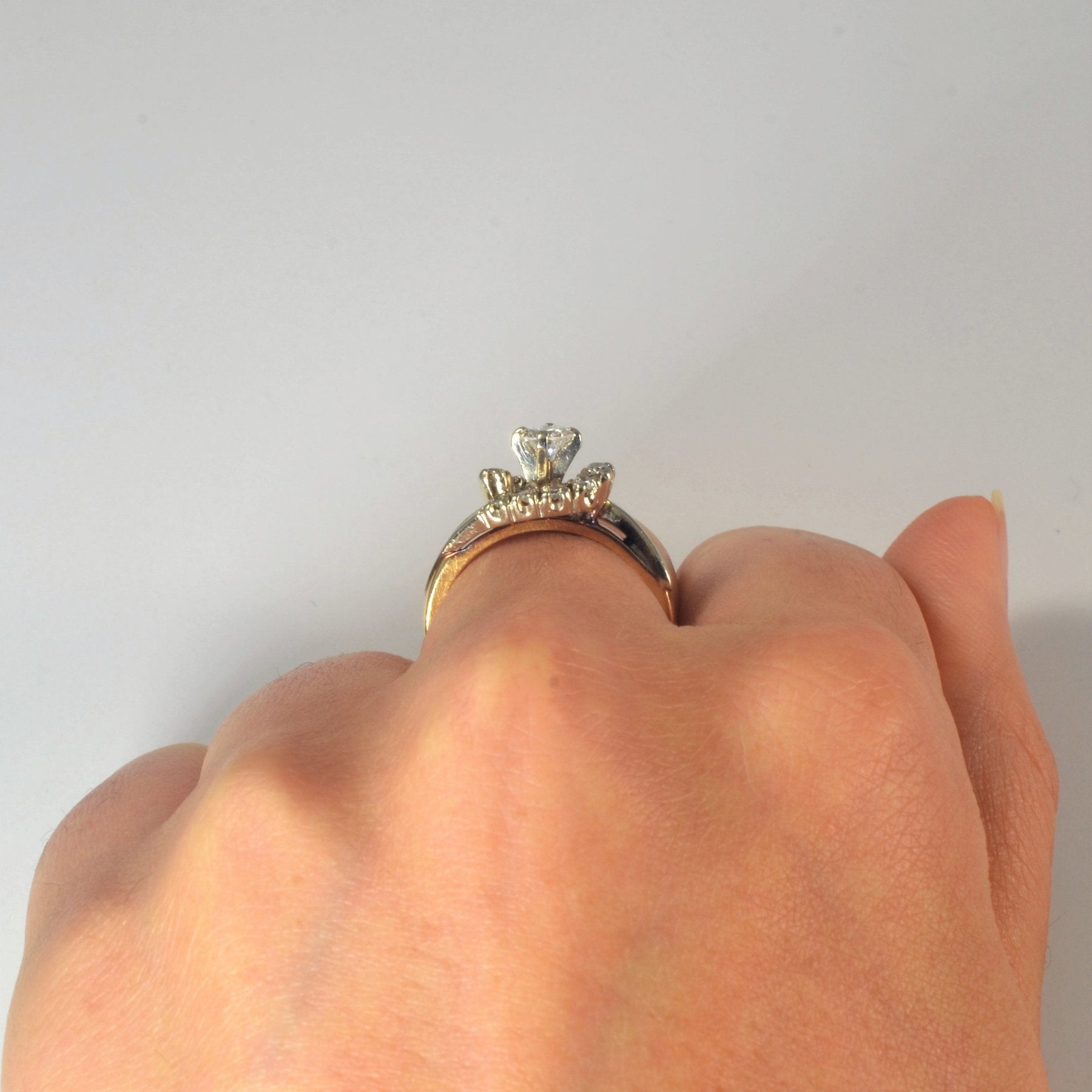 'Birks' High Set Diamond Twist Ring | 0.48ctw | SZ 6 | - 100 Ways
