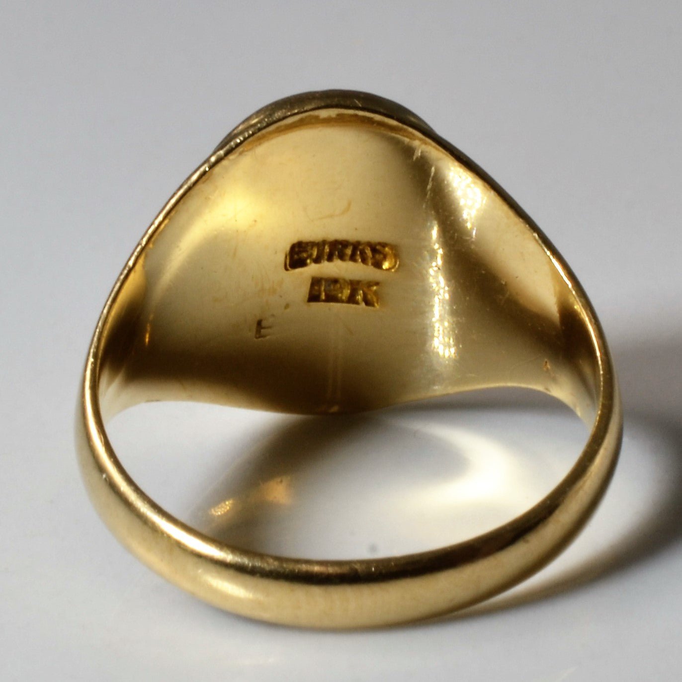 'Birks' Initial 'RAH' Signet Ring | SZ 2.75 | - 100 Ways