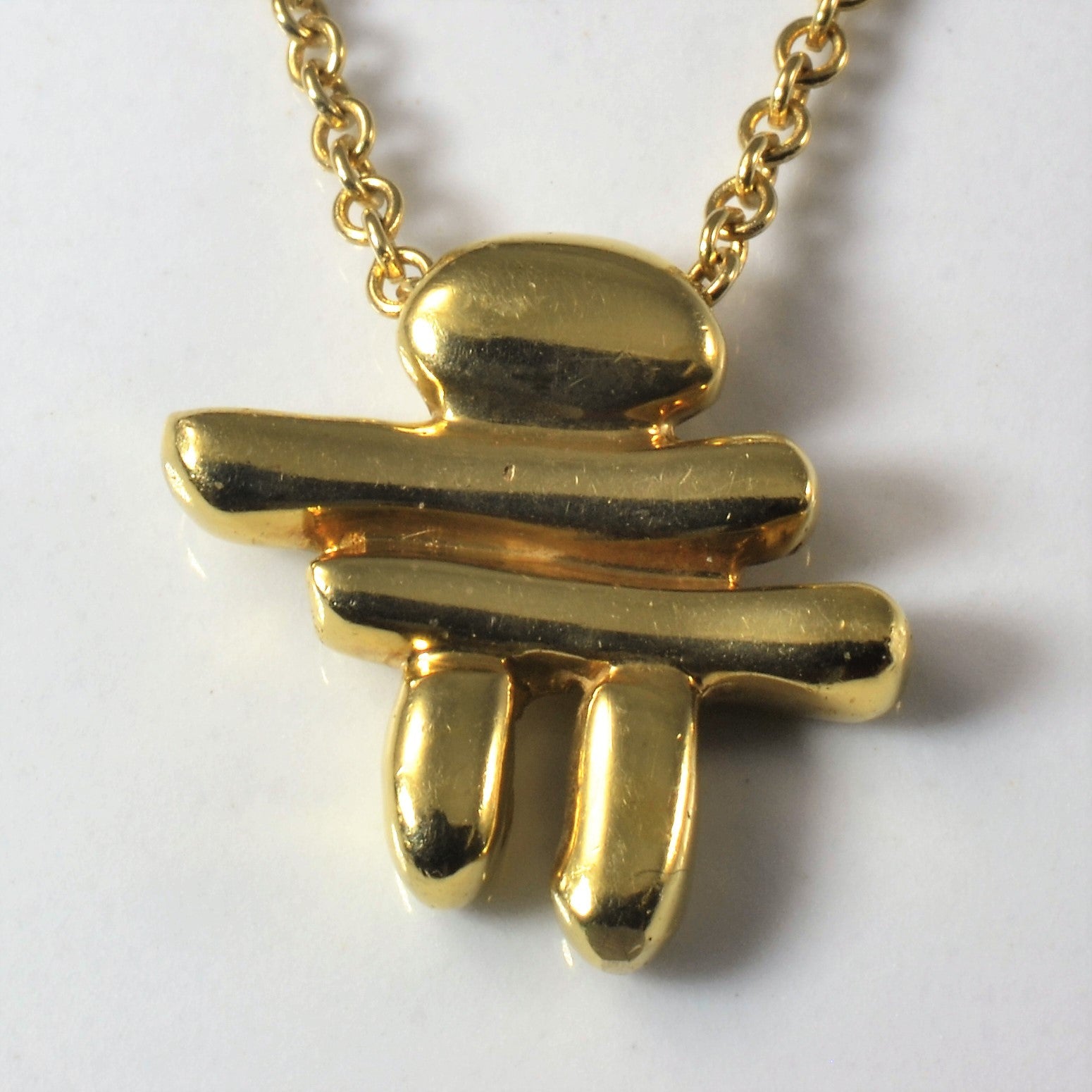 'Birks' Inukshuk Necklace | 18" | - 100 Ways