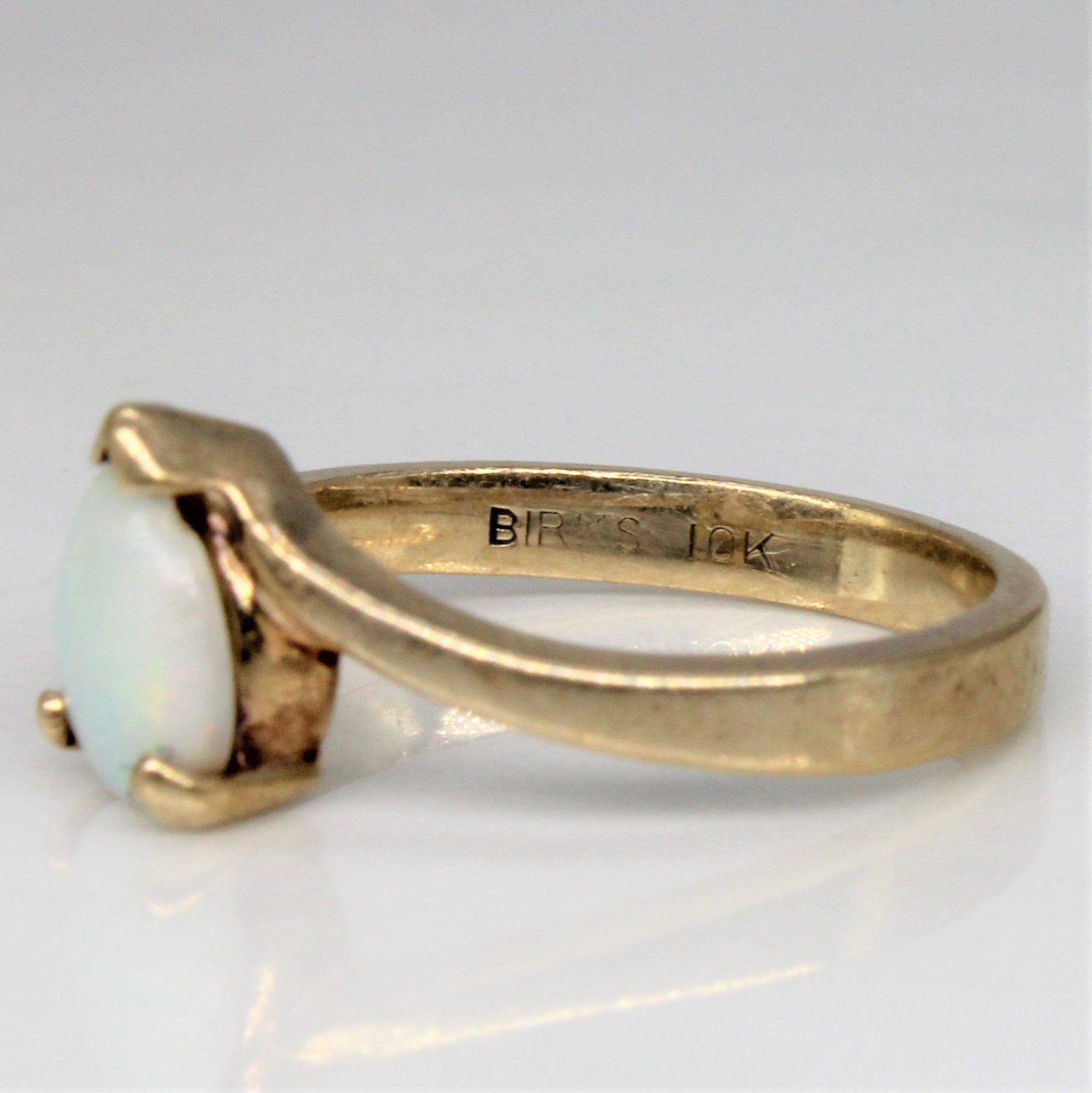 'Birks' Opal Cabochon Ring | 0.40ct | SZ 4 | - 100 Ways