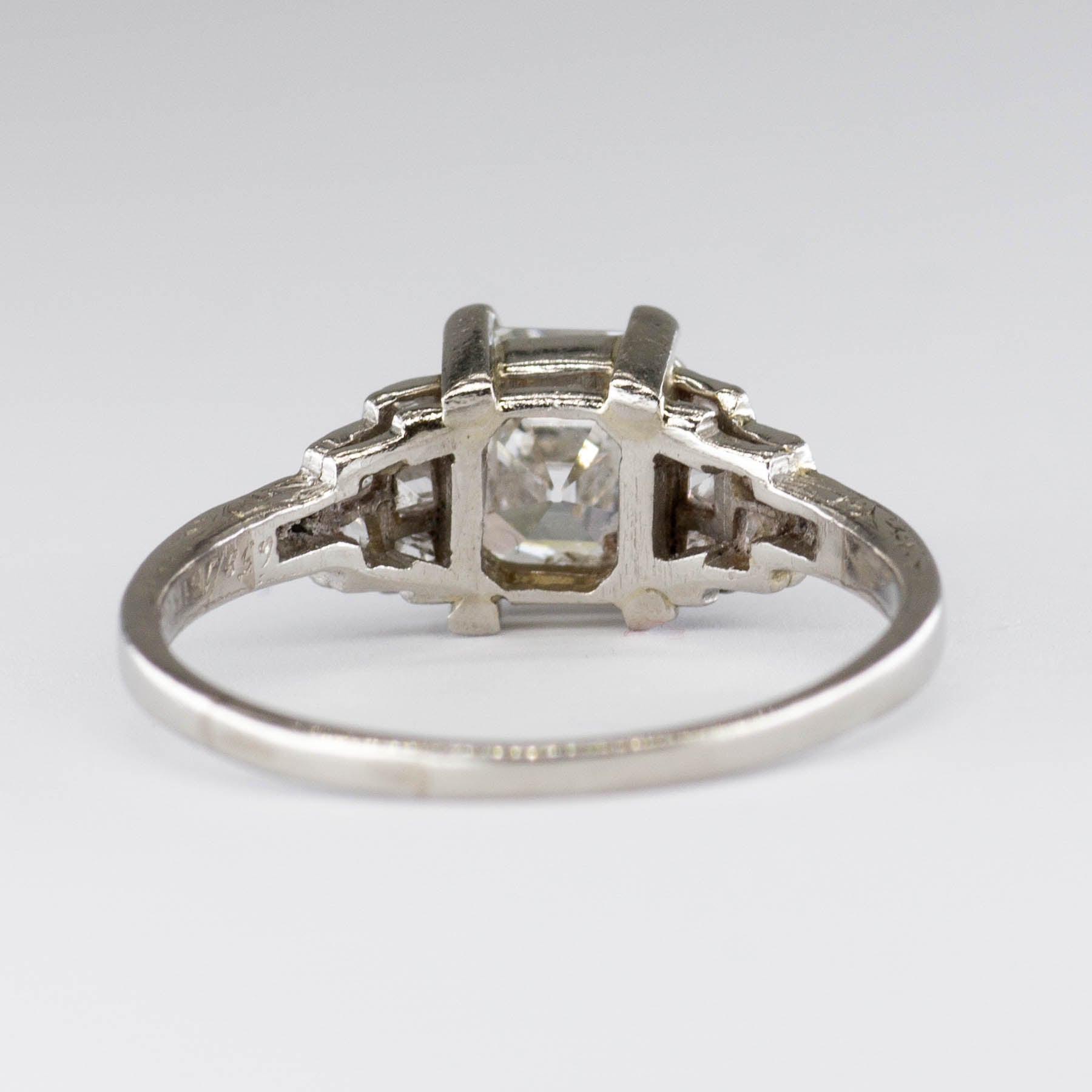 'Birks' Platinum Diamond Accented Ring | 1.45 ct | SZ 7.5 - 100 Ways