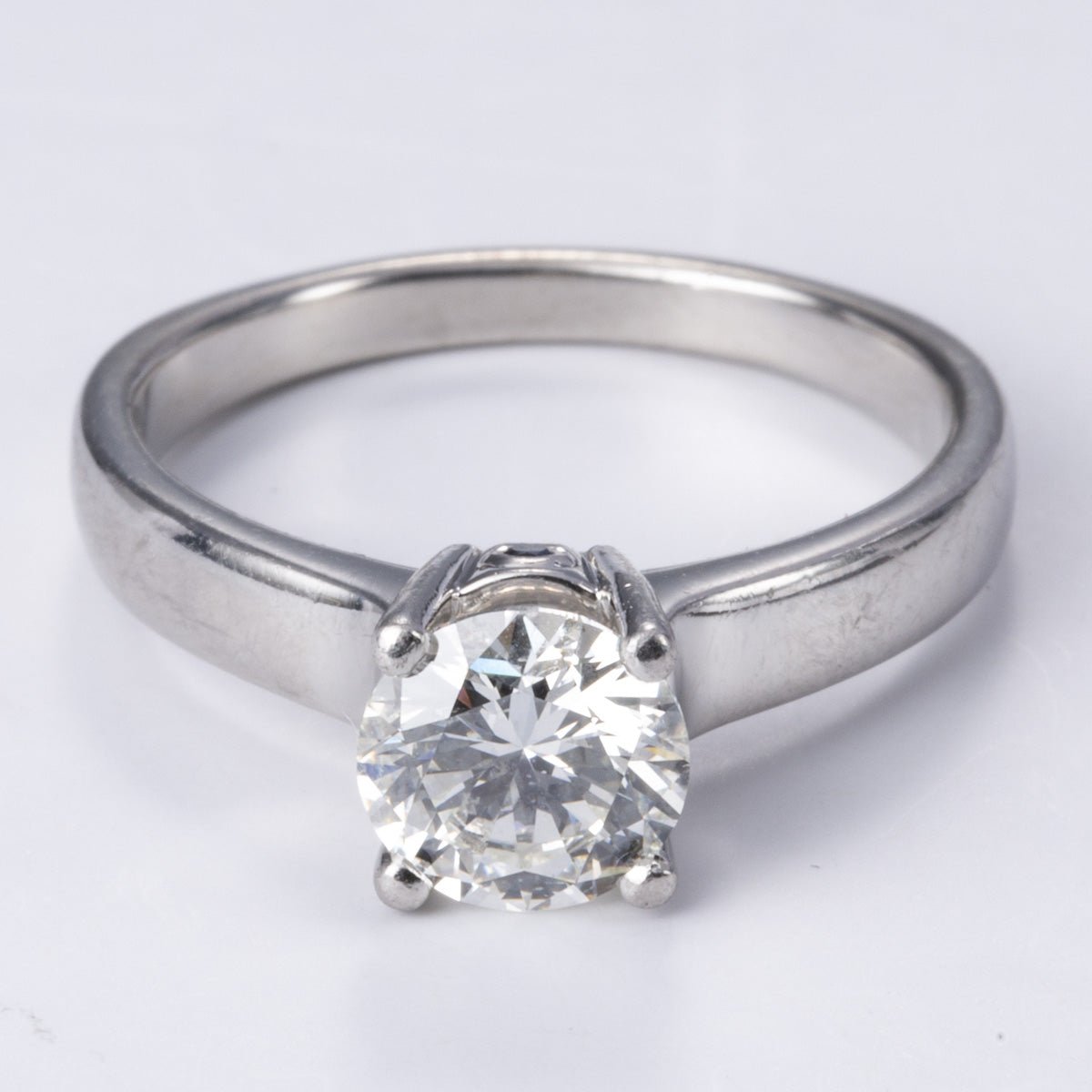 'Birks' Platinum GIA Certified Canadian Diamond Solitaire Ring | 1.51ct VS2 I Ex | SZ 8.5 - 100 Ways