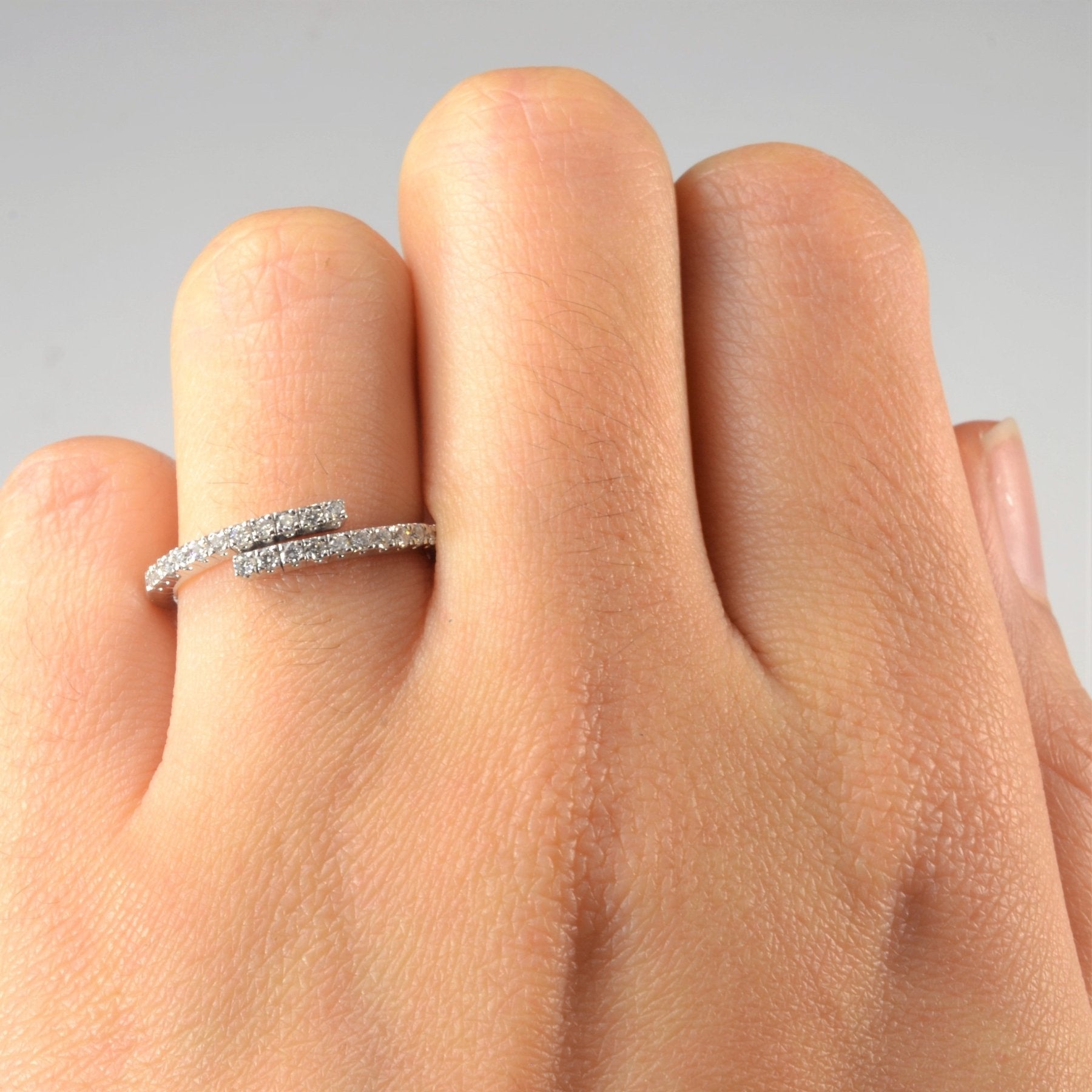 'Birks' Rosee Du Matin Diamond Flex Ring | 0.24ctw | SZ 6.75 | - 100 Ways