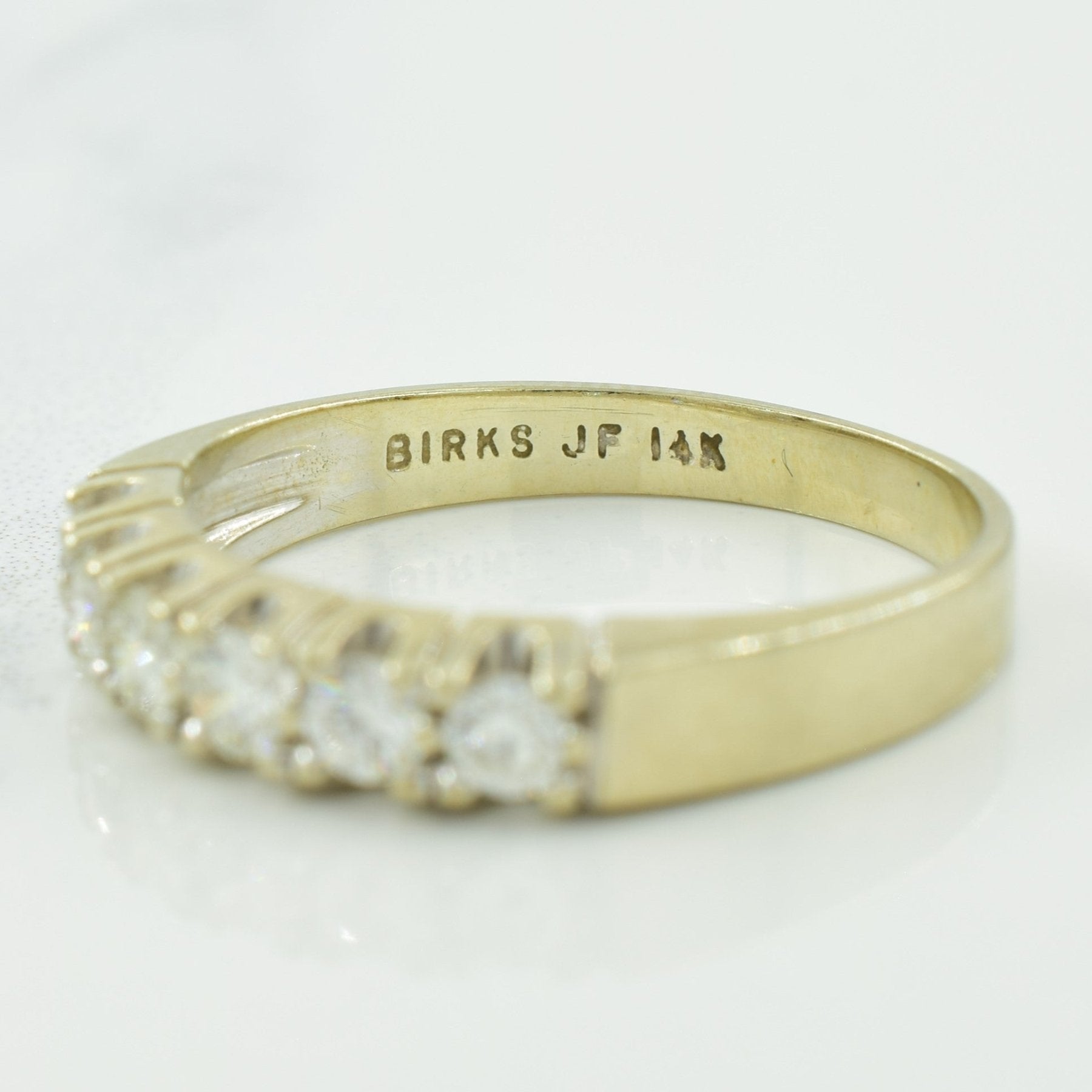 'Birks' Six Stone Diamond Ring | 0.31ctcw | SZ 7 | - 100 Ways