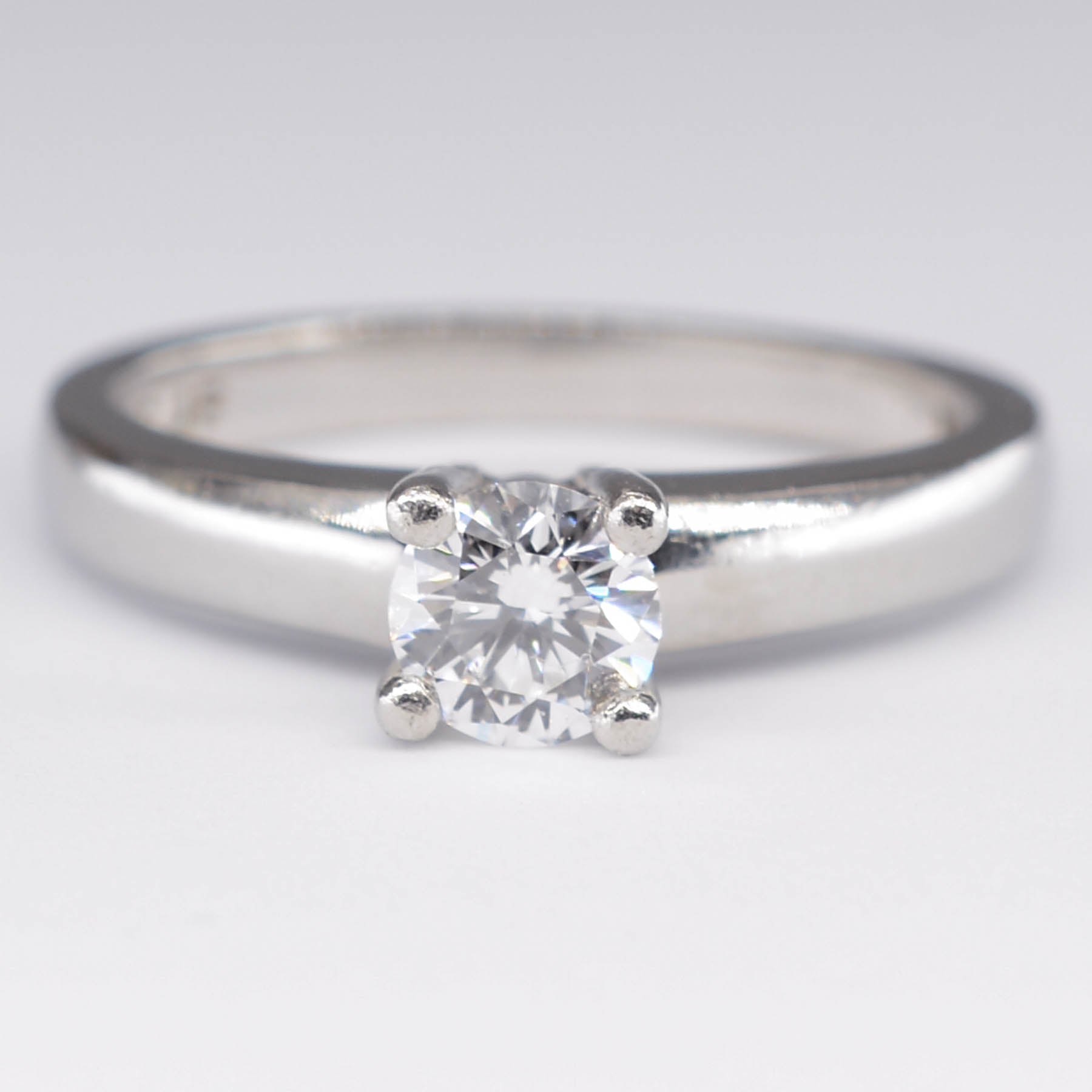 'Birks' Solitaire Diamond Engagement Ring | 0.33ct | SZ 4.25 | - 100 Ways