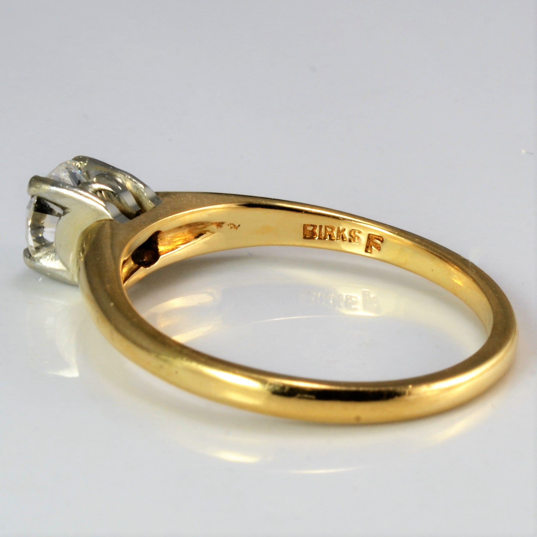 'Birks' Solitaire Diamond Engagement Ring | 0.60ct | SZ 7.5 | - 100 Ways