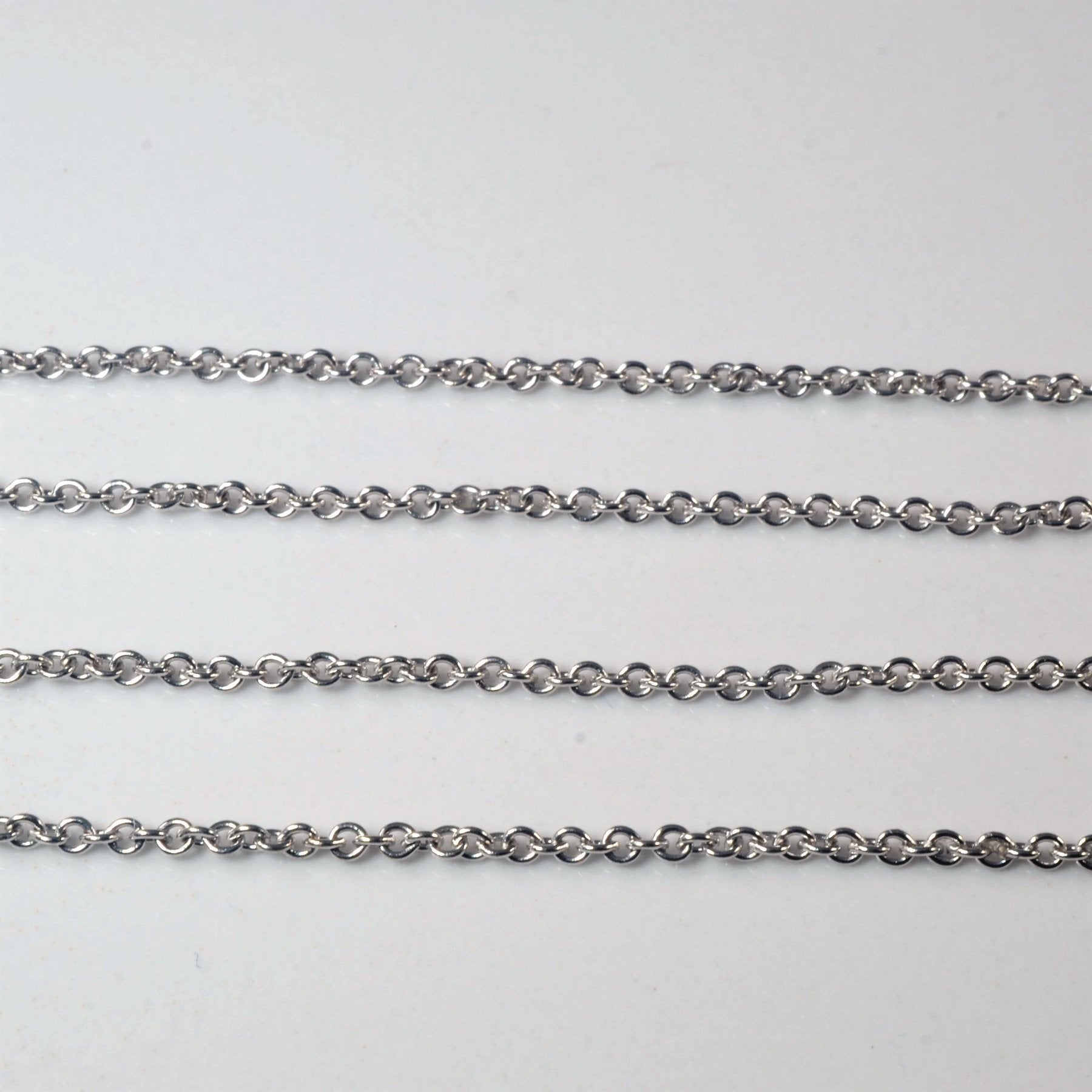 'Birks' Solitaire Diamond Necklace | 0.27ct | 18