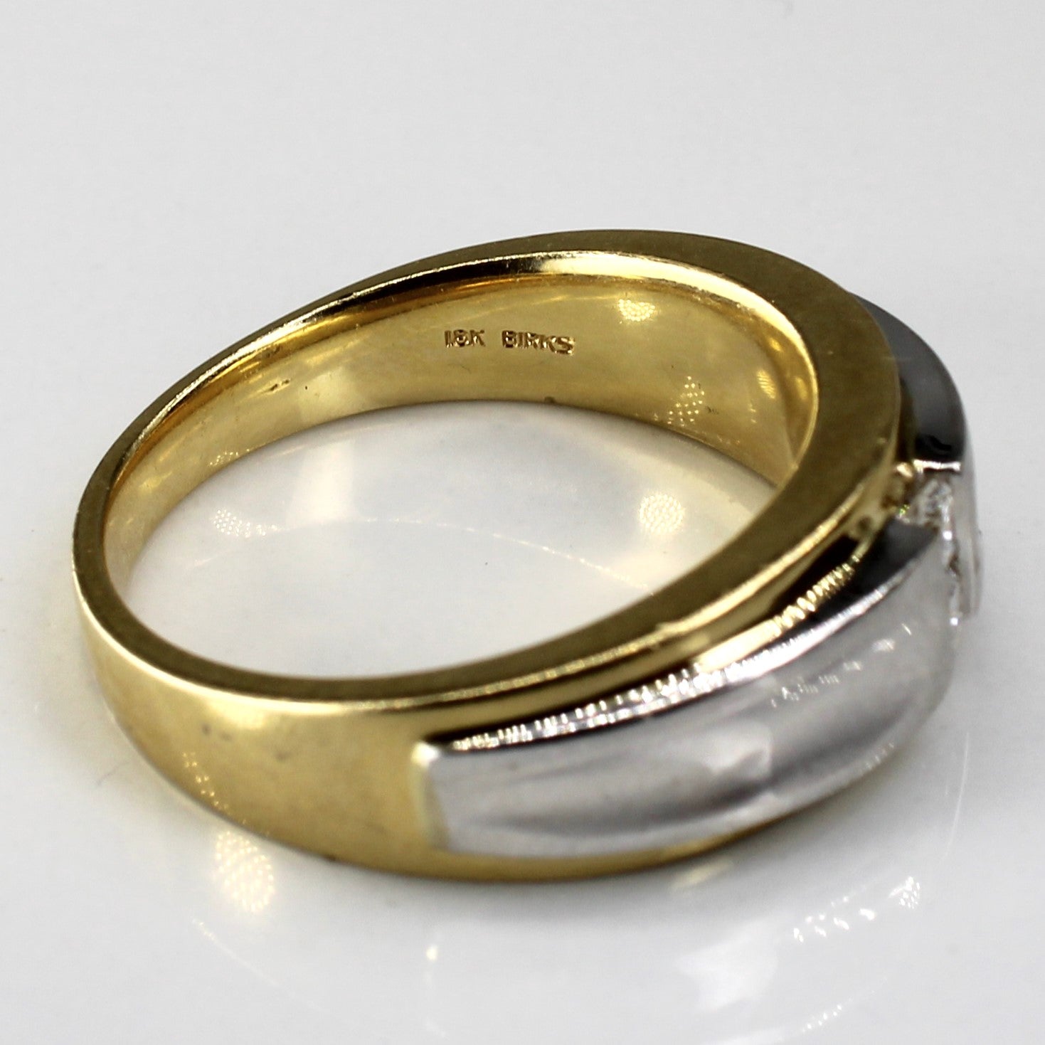 'Birks' Tension Set Diamond Wedding Band | 0.24ctw | SZ 10.5 | - 100 Ways