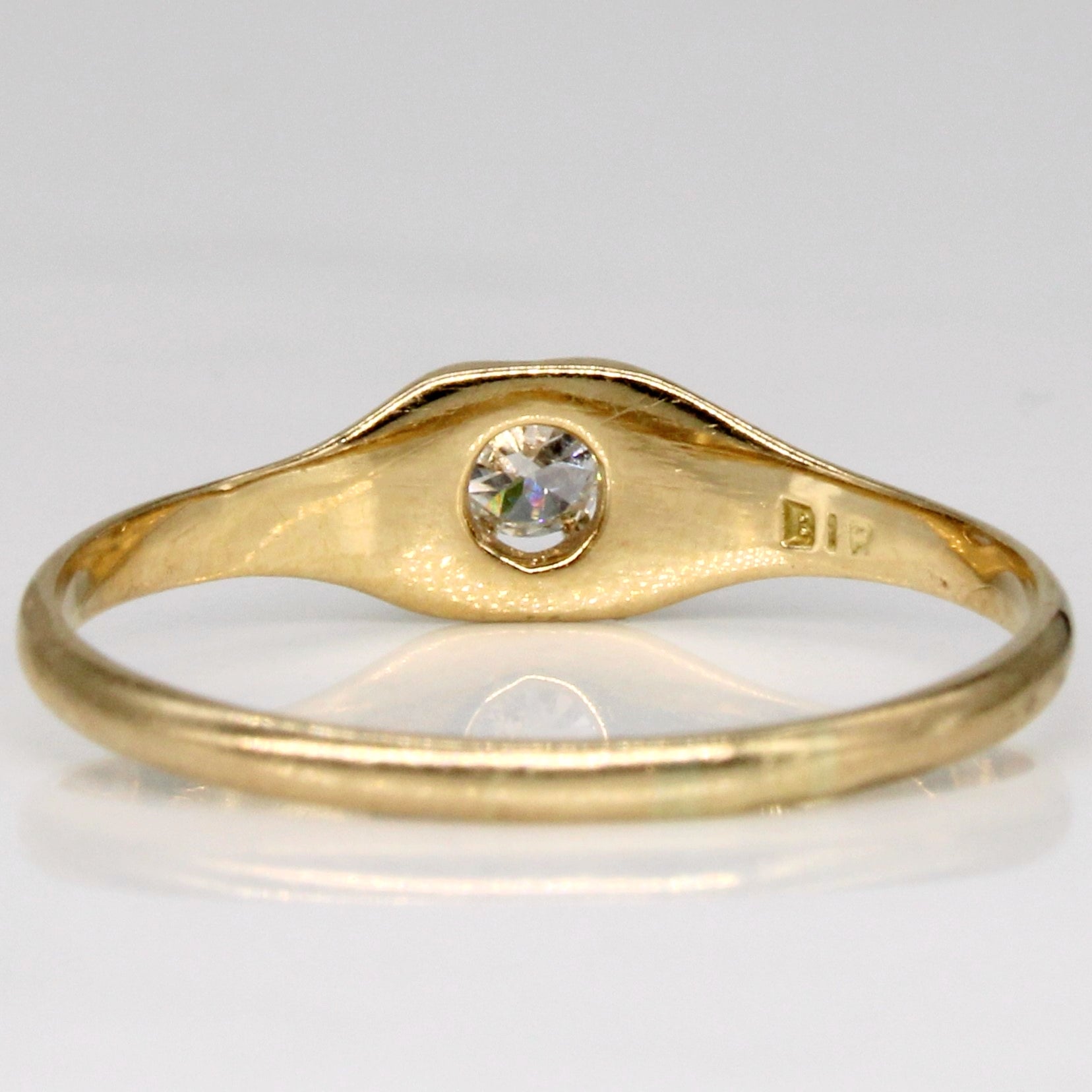 'Birks' Vintage Old European Cut Diamond Ring | 0.20ct | SZ 9.25 | - 100 Ways