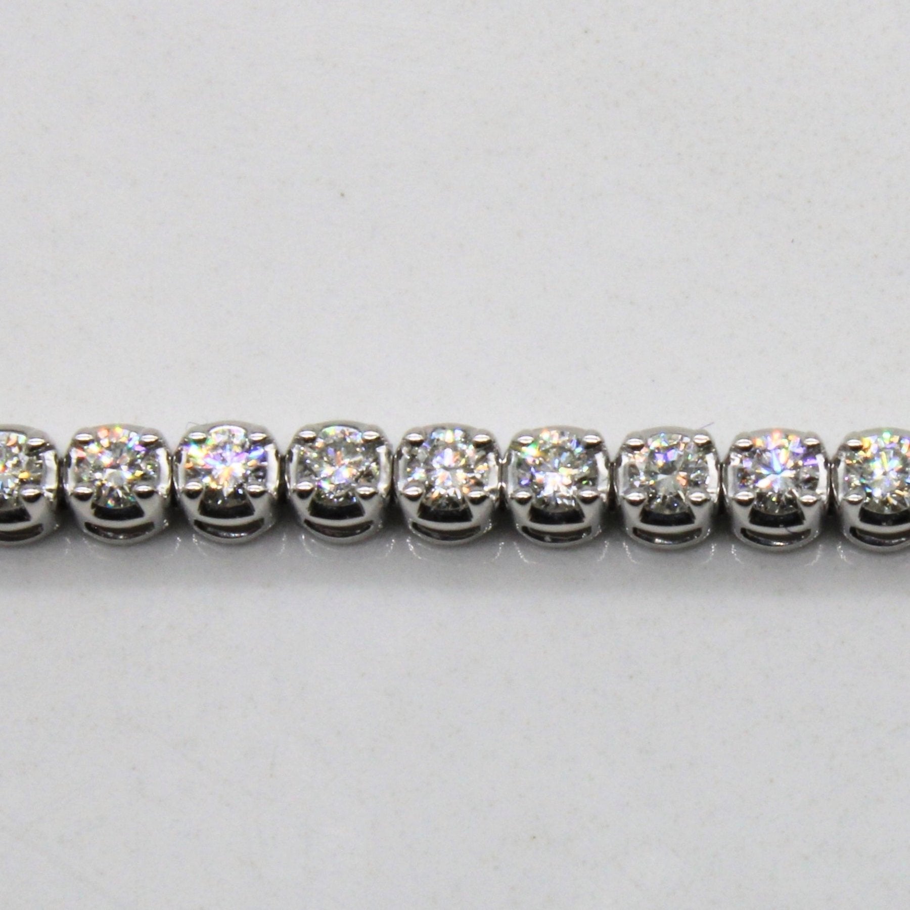 'Blue Nile' Diamond Tennis Bracelet | 2.00ctw | 7" | - 100 Ways