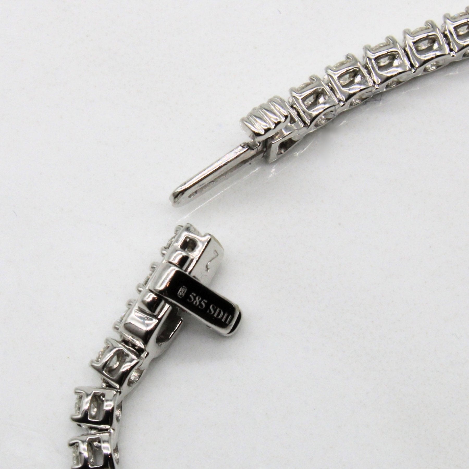 'Blue Nile' Diamond Tennis Bracelet | 2.00ctw | 7" | - 100 Ways