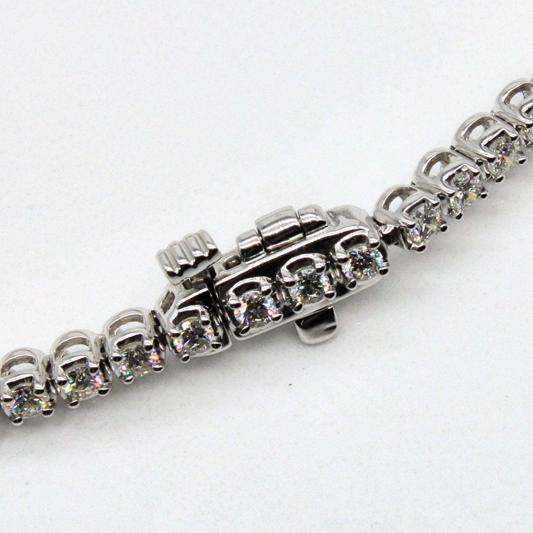 'Blue Nile' Diamond Tennis Bracelet | 2.00ctw | 7" | - 100 Ways