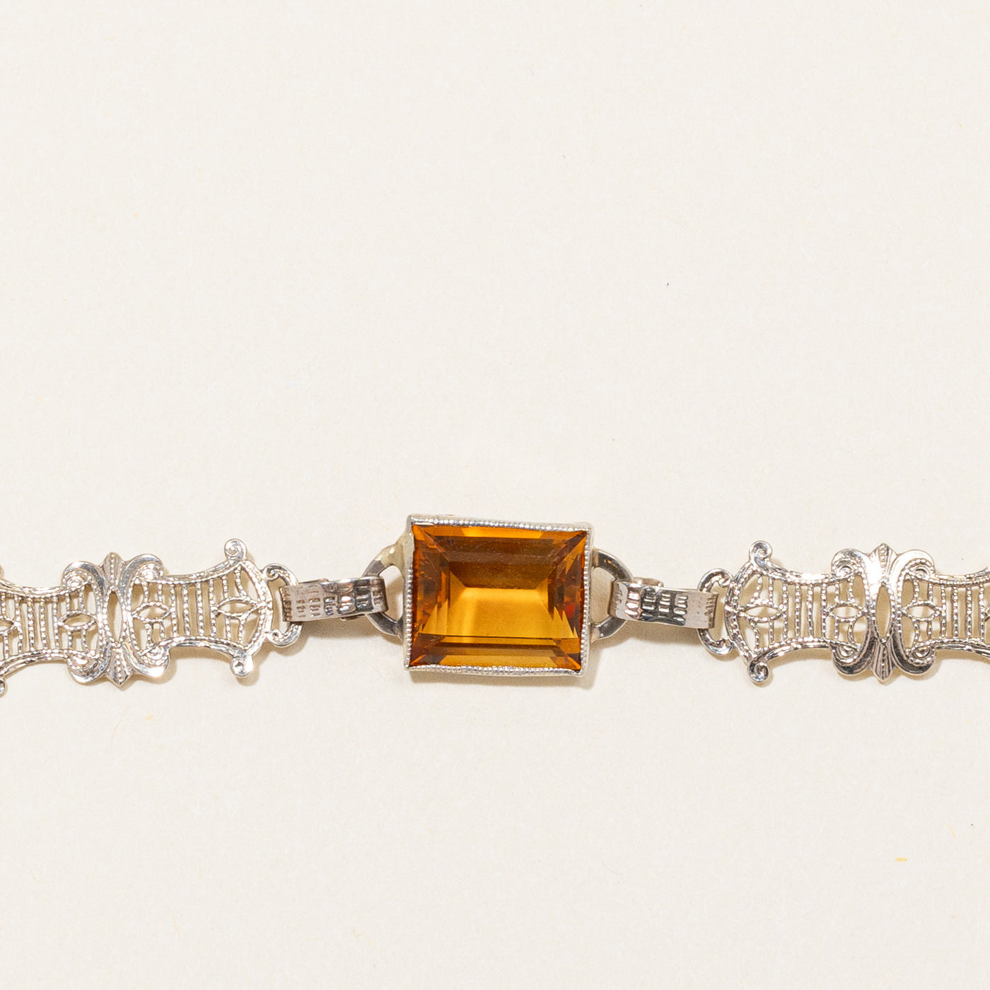 Citrine Pendant Bracelet | 2.85ct | 7" |