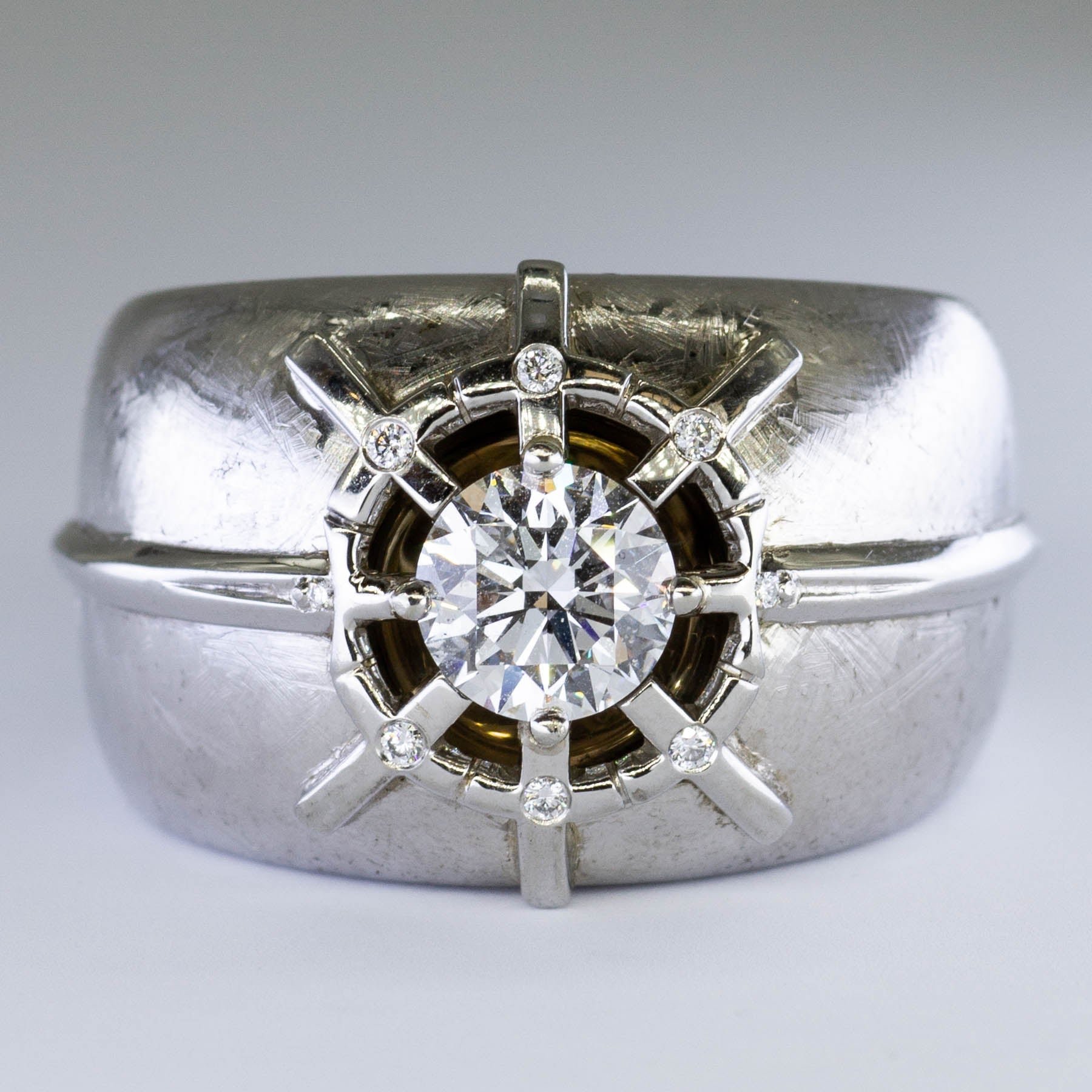 'Brinkhaus' Custom Nautical Diamond Ring | 1.80ctw | SZ 10 | - 100 Ways