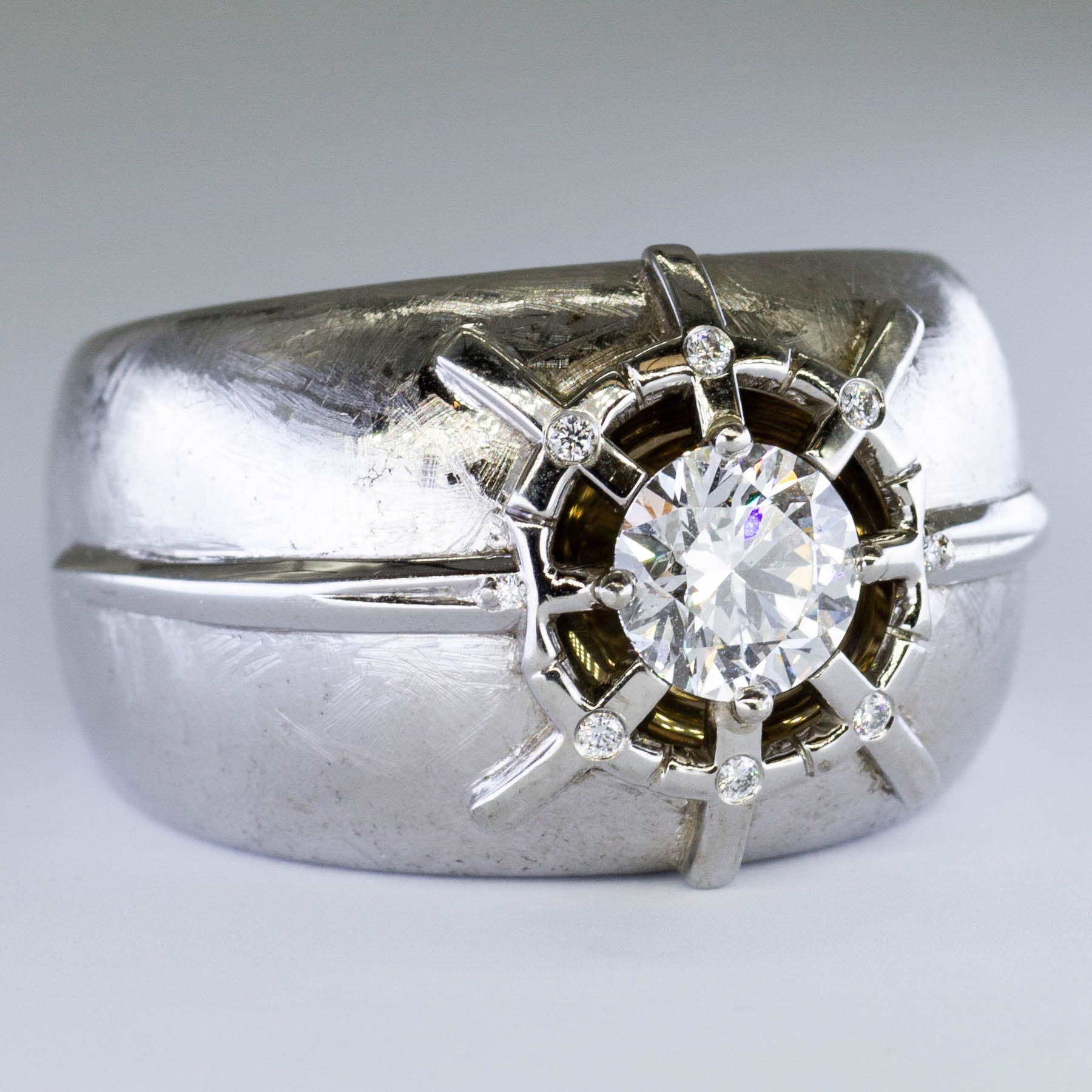 'Brinkhaus' Custom Nautical Diamond Ring | 1.80ctw | SZ 10 | - 100 Ways