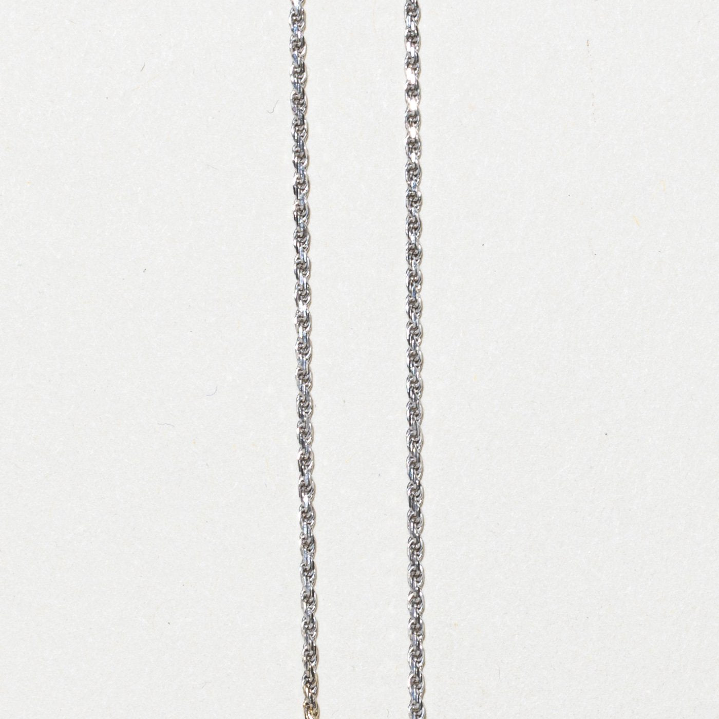14K Necklace with Diamond Accents