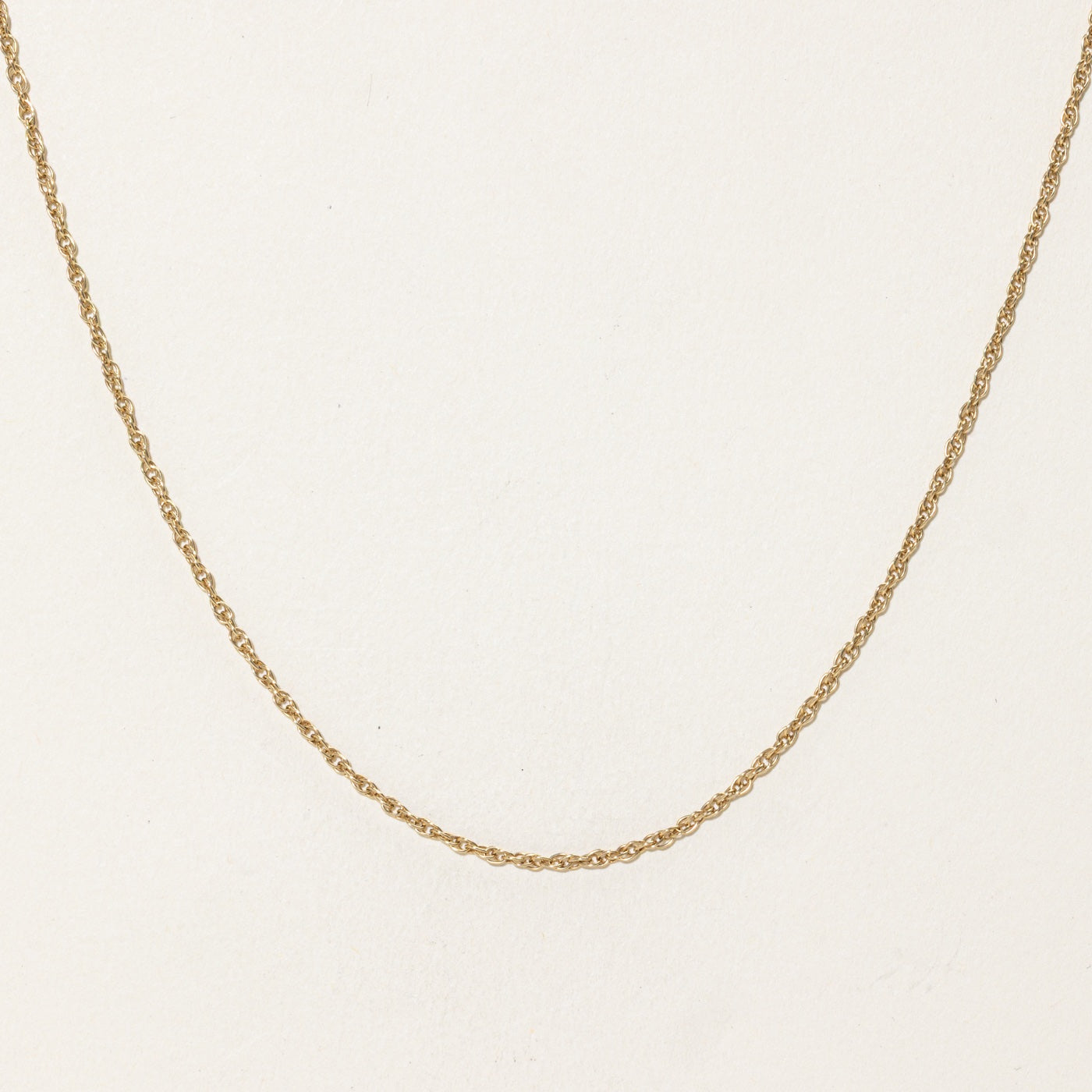 14k Yellow Gold Prince of Wales Chain | 1.75mm | 18"