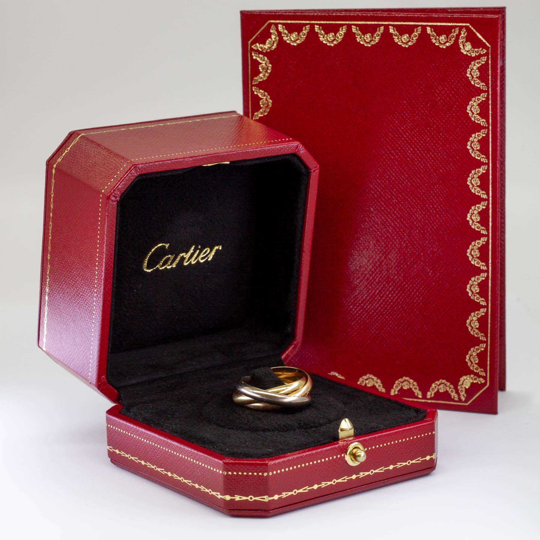 'Cartier' Classic Trinty Ring | Sz 8 | Cartier Sz 55 - 100 Ways