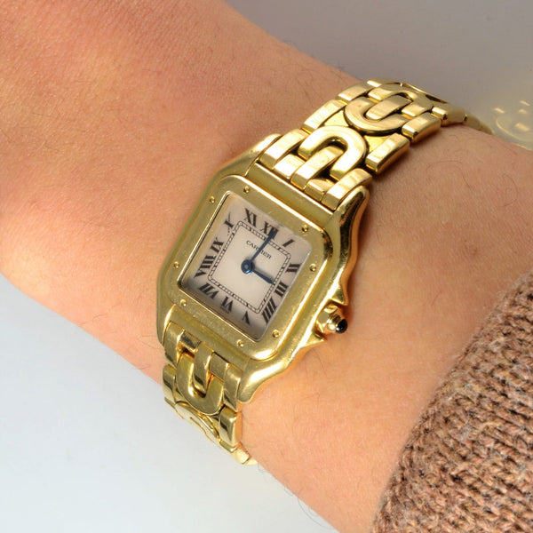 'Cartier' Limited Edition Panther Watch, Mini